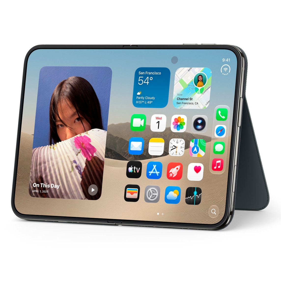 Apple Smartphone-Hülle »iPhone Duo Folio mit Standfuß« Smartphones