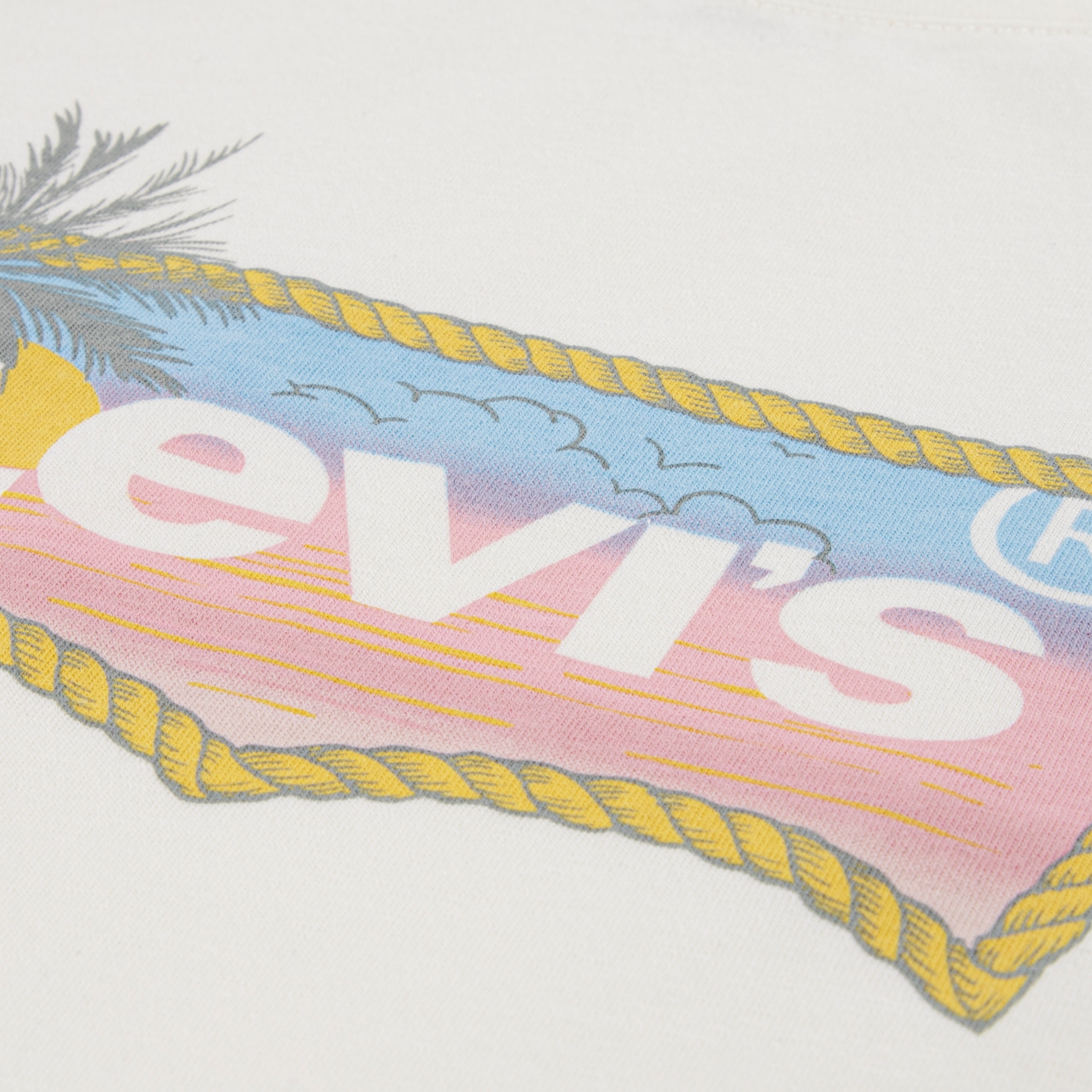 Levi's® Kids T-Shirt »LVG OMBRE BATWING TEE« mit Sundowner-Logoprint