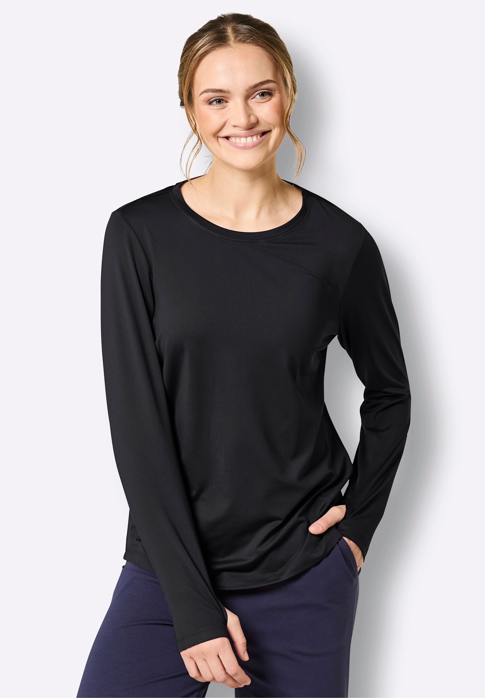 Witt Trainingsshirt »Funktions-Shirt Funktionsshirt mit abgerundetem Saum«