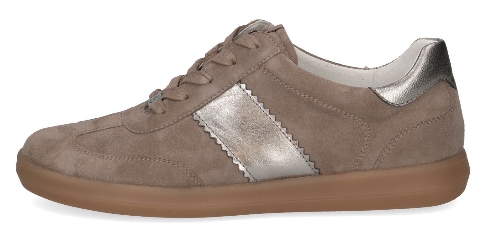 Caprice Plateausneaker, Freizeitschuh, Halbschuh, Schnürschuh mit gepolstertem Schaftrand