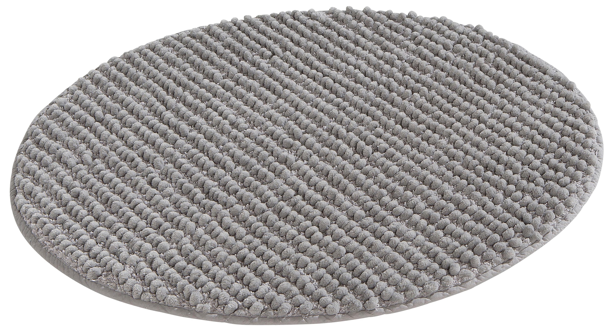 my home Badematte »Renat, Badvorleger, Badezimmer Teppich, Scandi«, fußbodenheizungsgeeignet-schnell trocknend-strapazierfähig, Badteppich, Badgarnitur, Chenille-Optik, auch als 3 tlg. Set