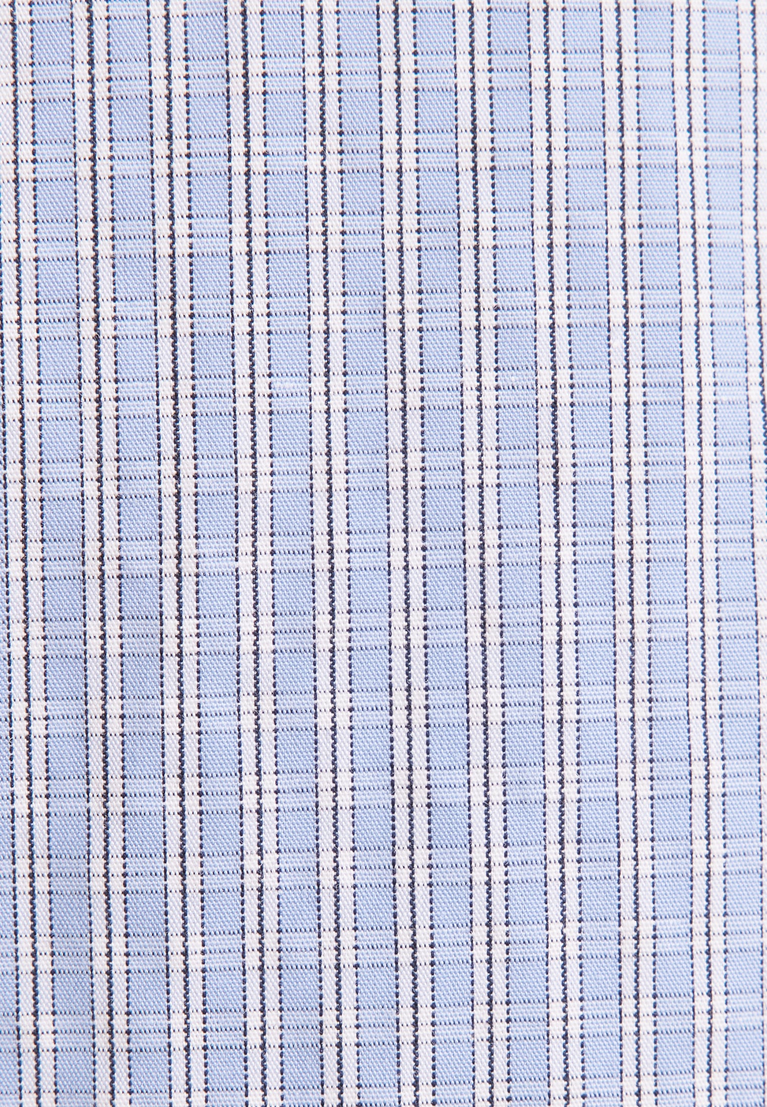 seidensticker Businesshemd Slim 1/1 Button-Down-Kragen Karo