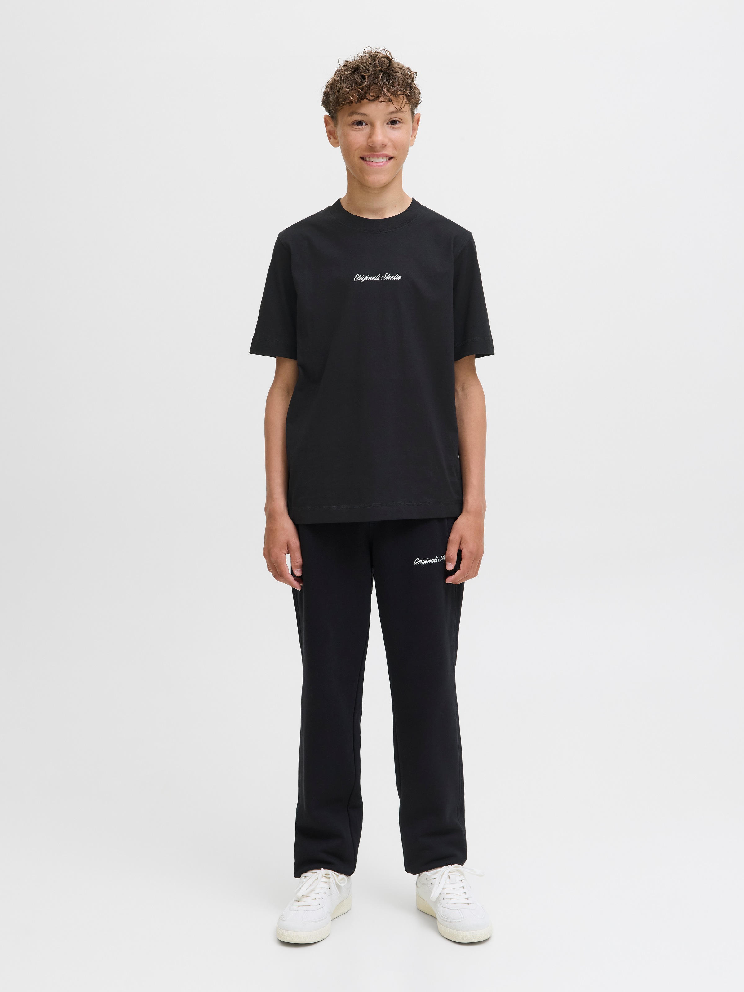 Jack & Jones Junior T-Shirt »JORNORREBRO EMB TEE SS CN NOOS JNR«