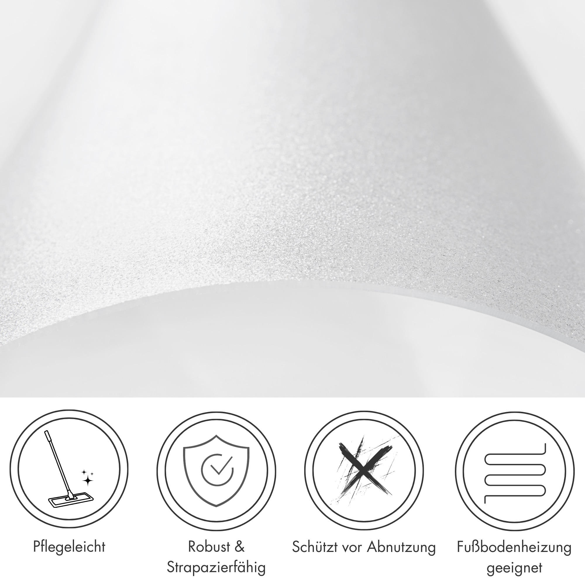 Andiamo Bodenschutzmatte »Premium Bürostuhlmatte, Made in Swiss« 1 Stk. tlg. Bodenschutzplatte, robust & strapazierfähig für den täglichen Gebrauch