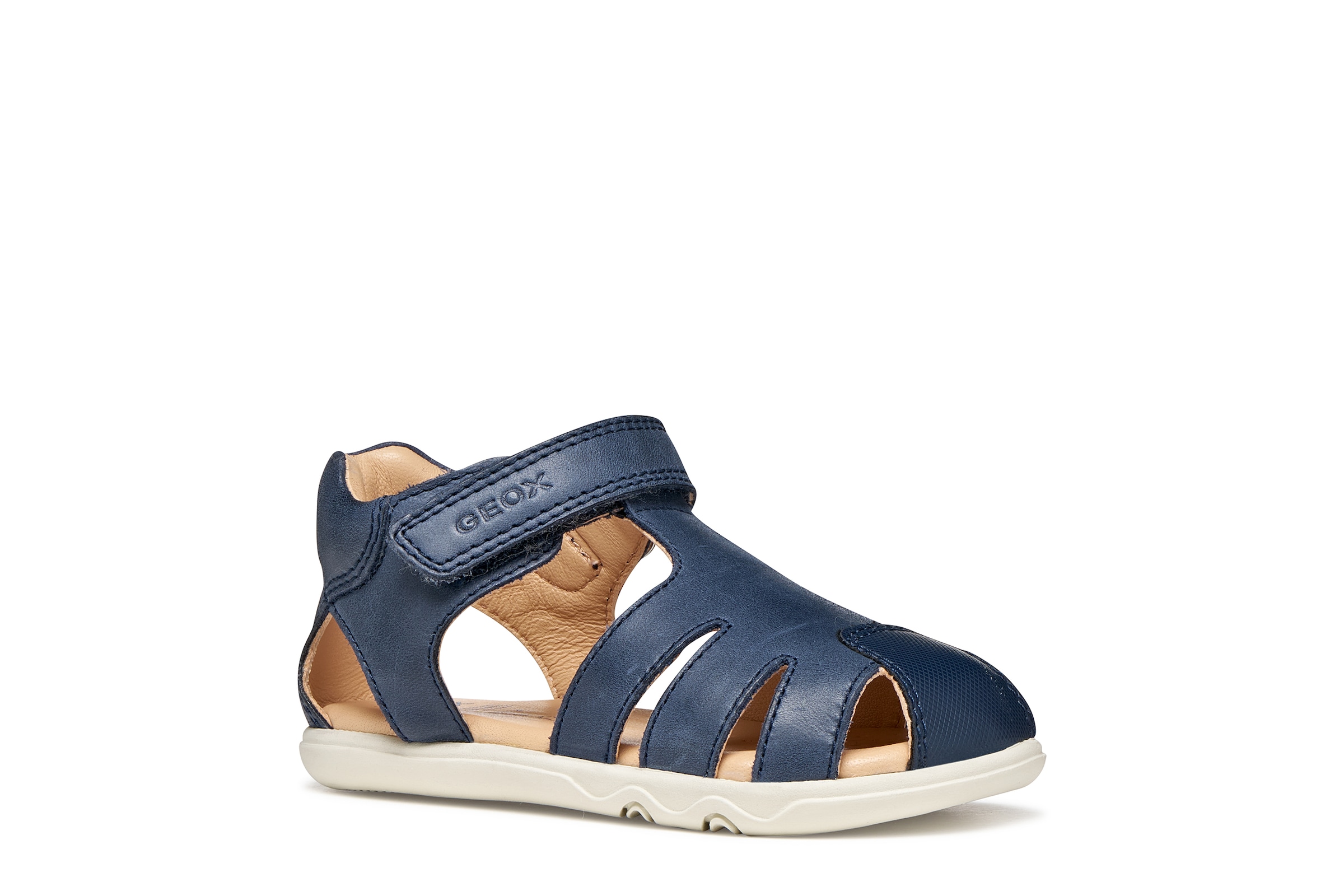 Geox Lauflernschuh »B SANDAL STEPPIEUP B«  Babyschuh mit Klettverschluss, Größenschablone zum Download