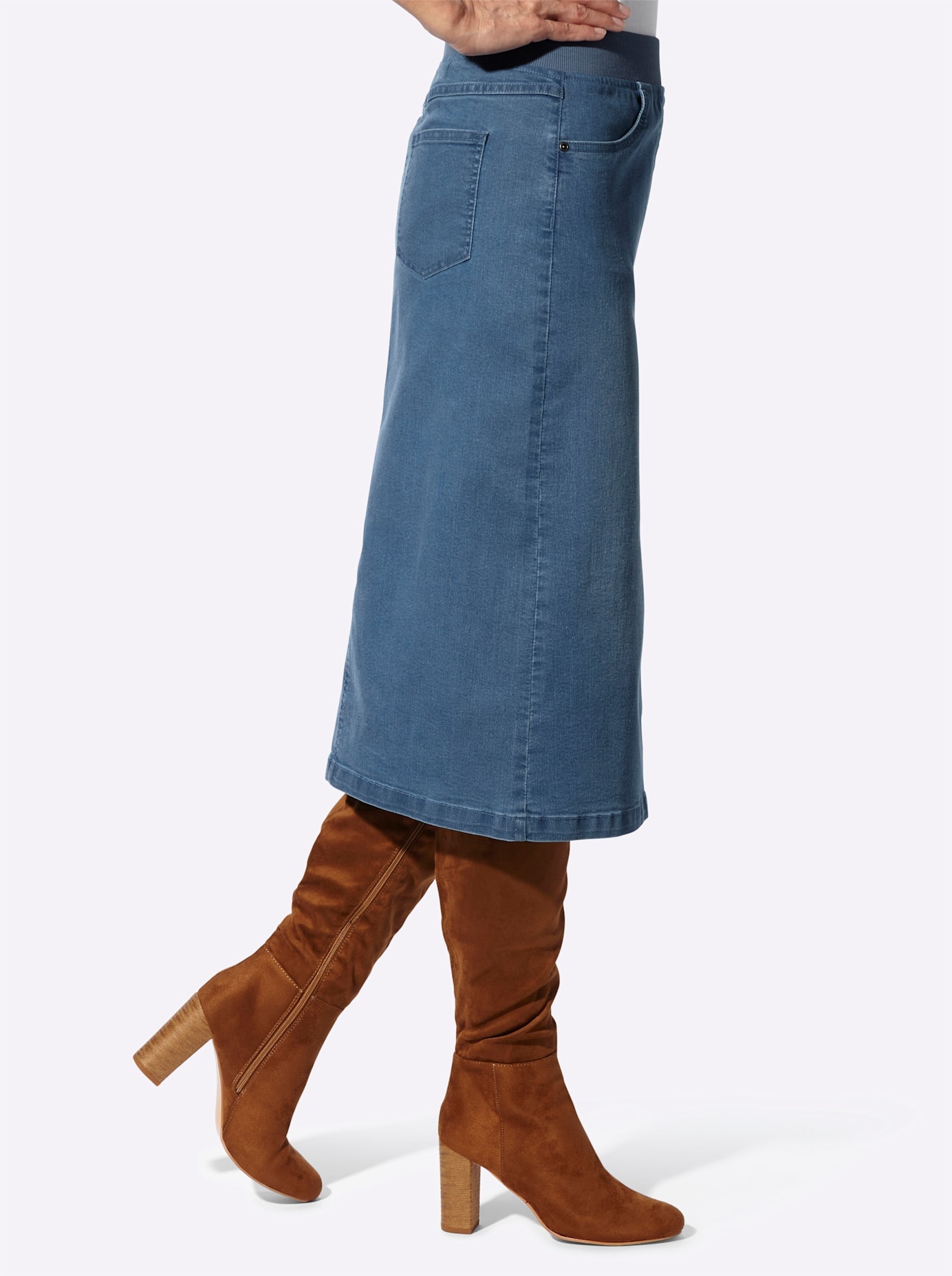 Classic Basics Jeansrock