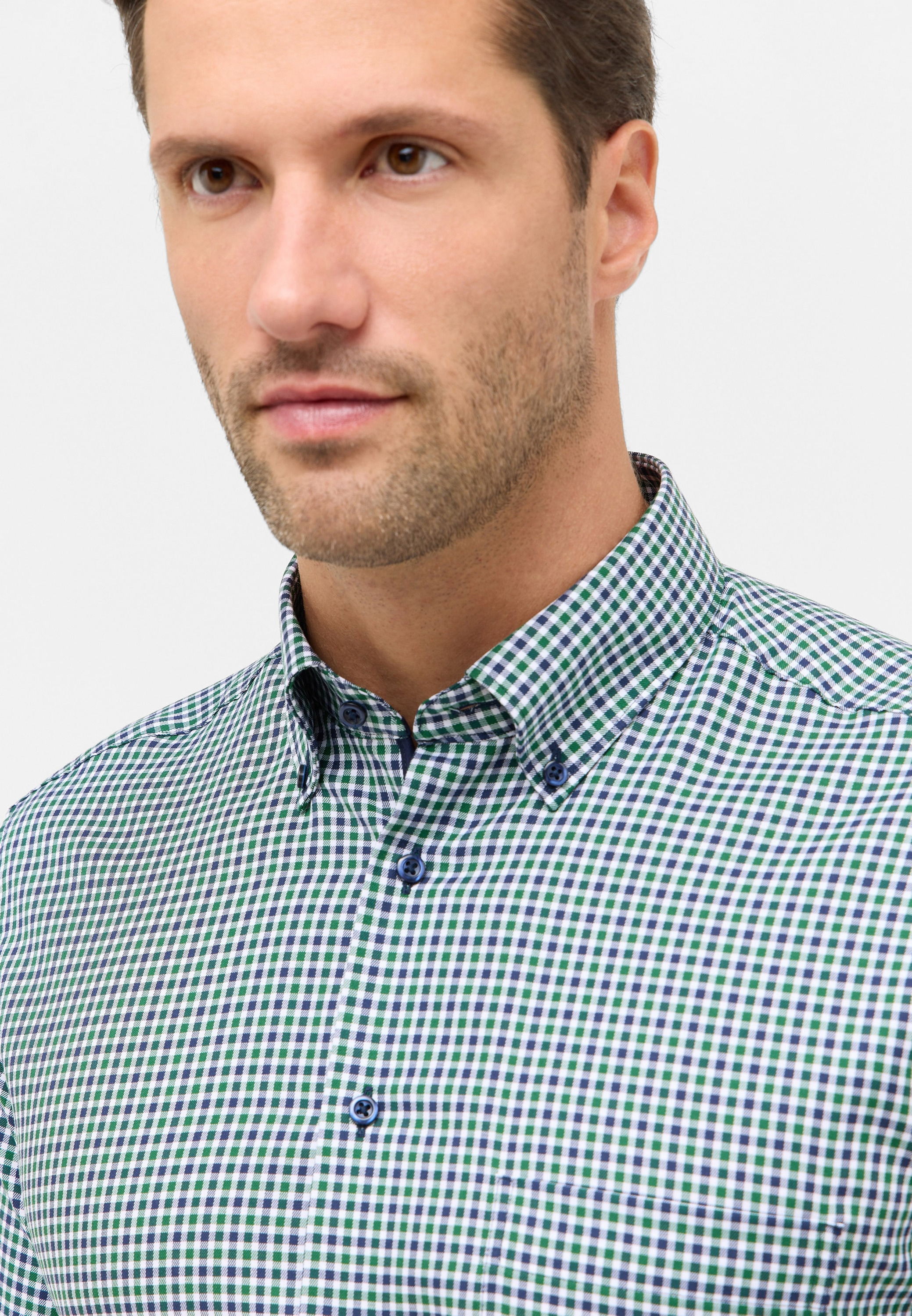 Eterna Langarmhemd »MODERN FIT«, NON IRON (bügelfrei)