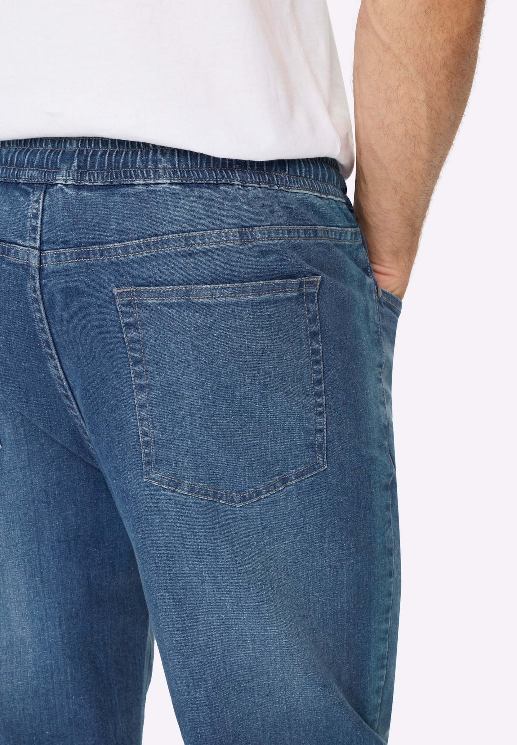 Witt Schlupfjeans »Jeans Schlupfjeans mit Kordelzug«
