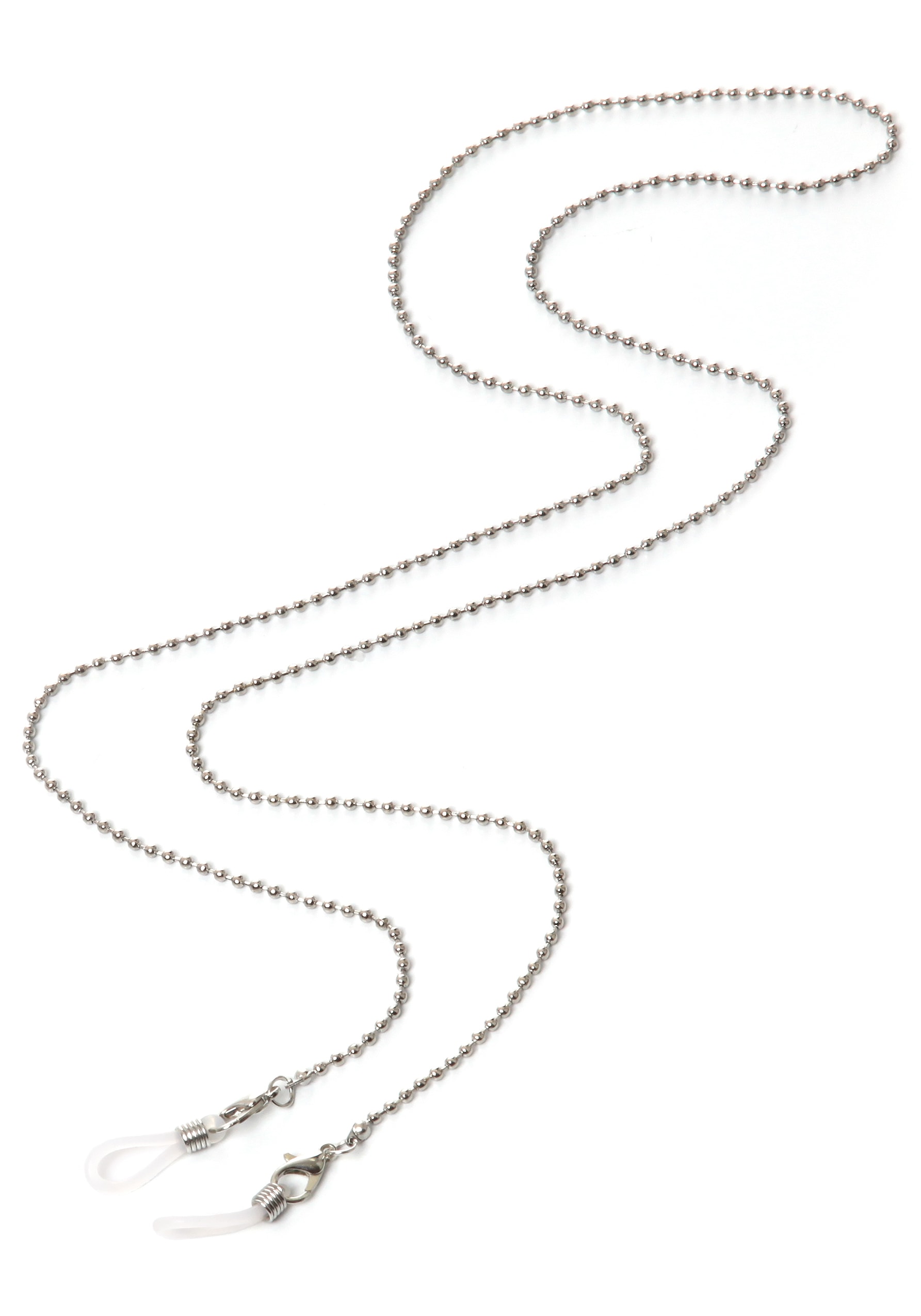 Firetti Damen Brillenkette »in Kugelkettengliederung, rhodiniert« 1 Stk. tlg. in weiß