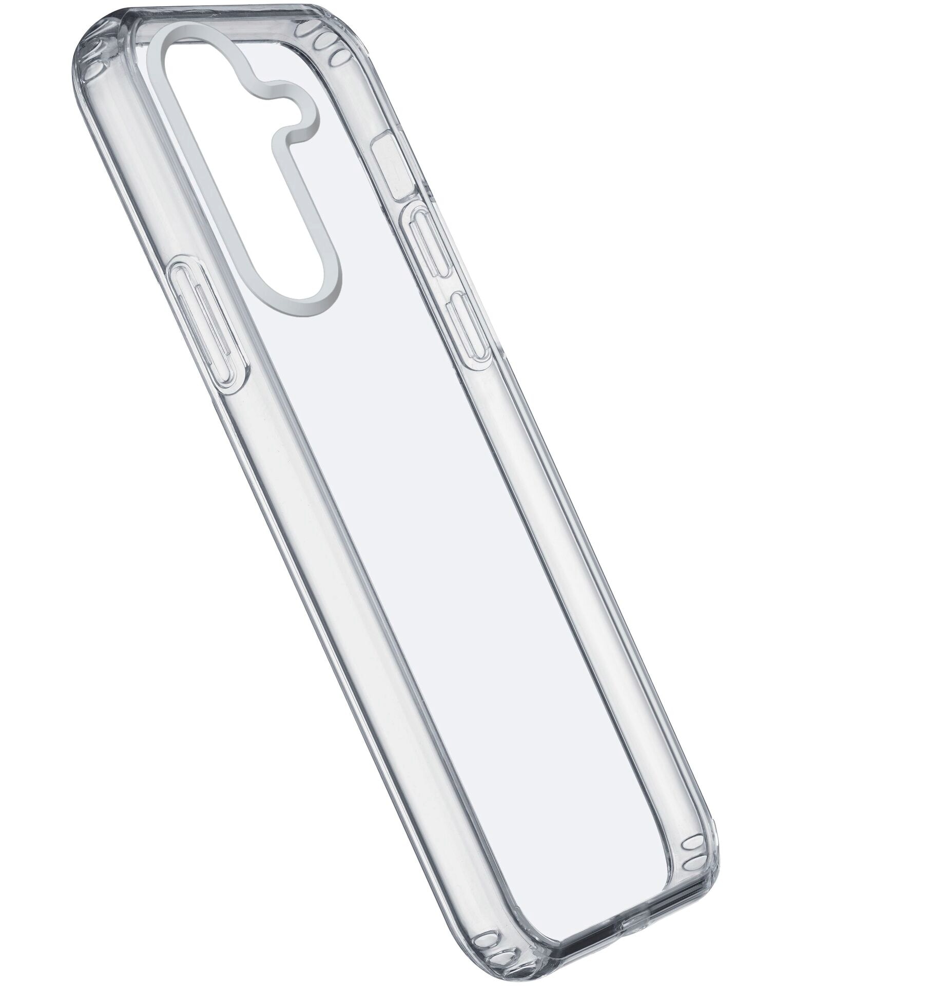 Cellularline Handyhülle »Clear Strong Case für Samsung Galaxy S24«, Handycover Backcover Schutzhülle Handyschutzhülle stoßfest kratzfest