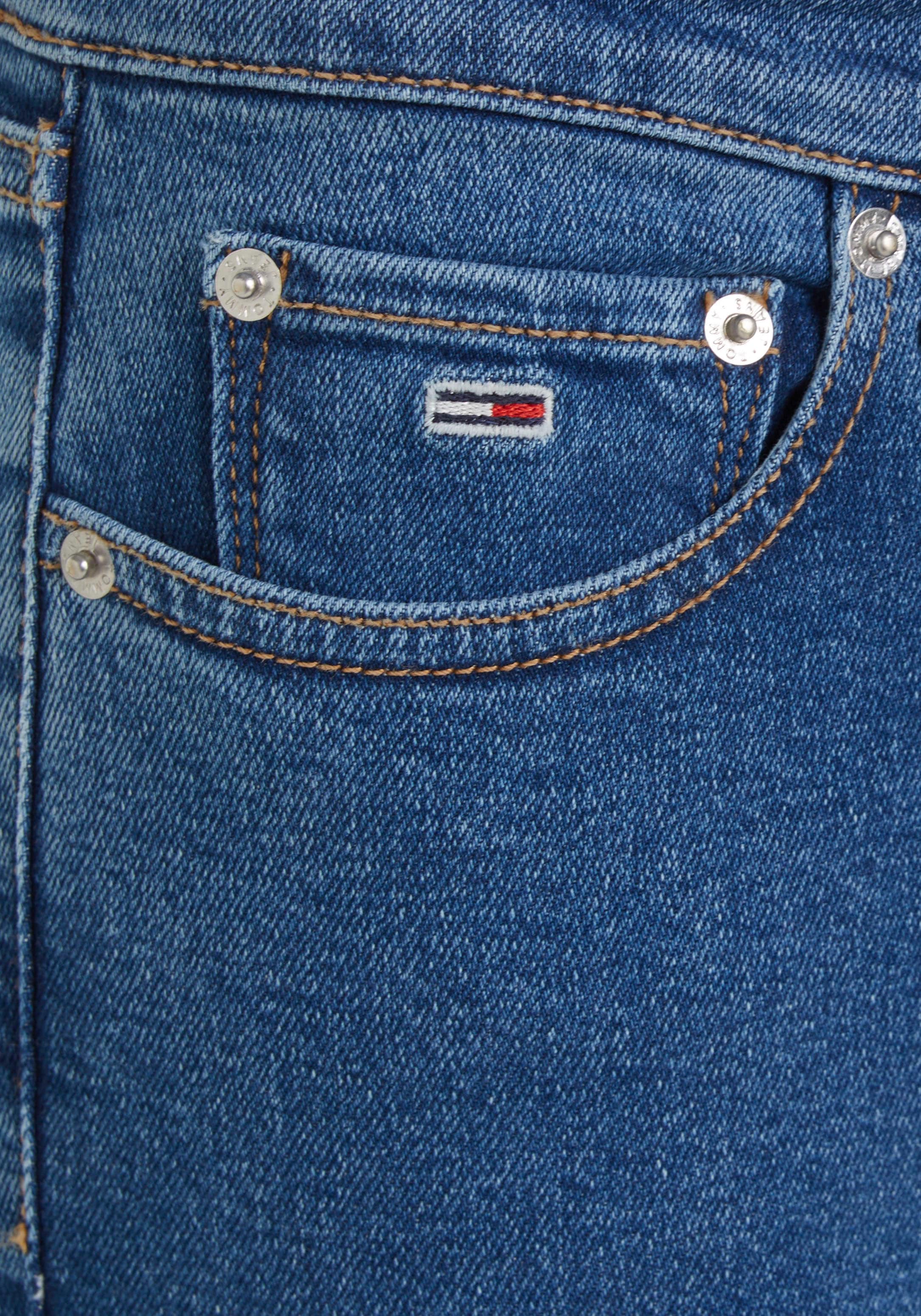 Tommy Jeans Bequeme Jeans »Nora«, mit Ledermarkenlabel im OTTO Online Shop | Straight-Fit Jeans