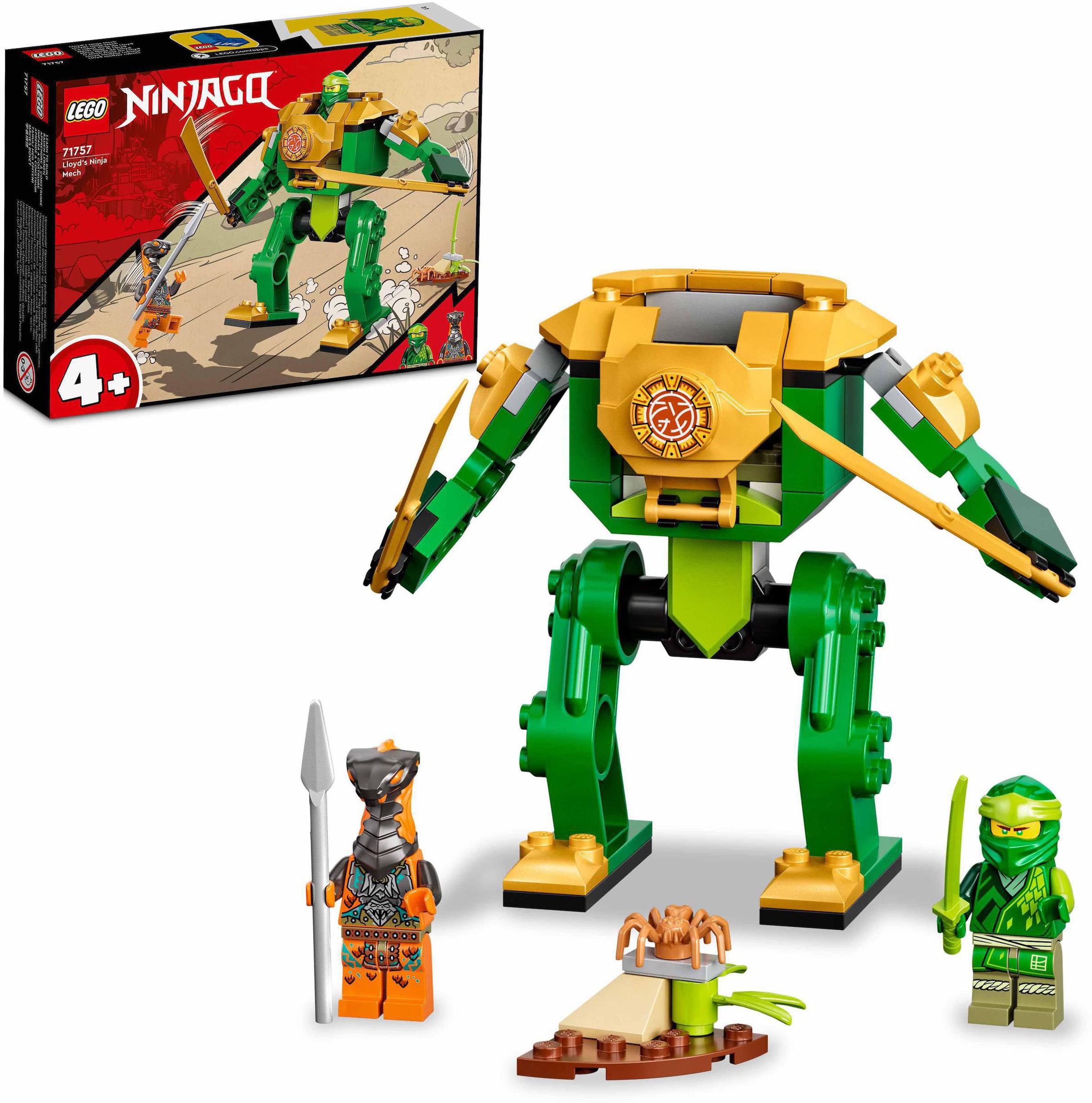 LEGO® Konstruktionsspielsteine »Lloyds Ninja-Mech (71757), LEGO® NINJAGO®«, (57 St.)