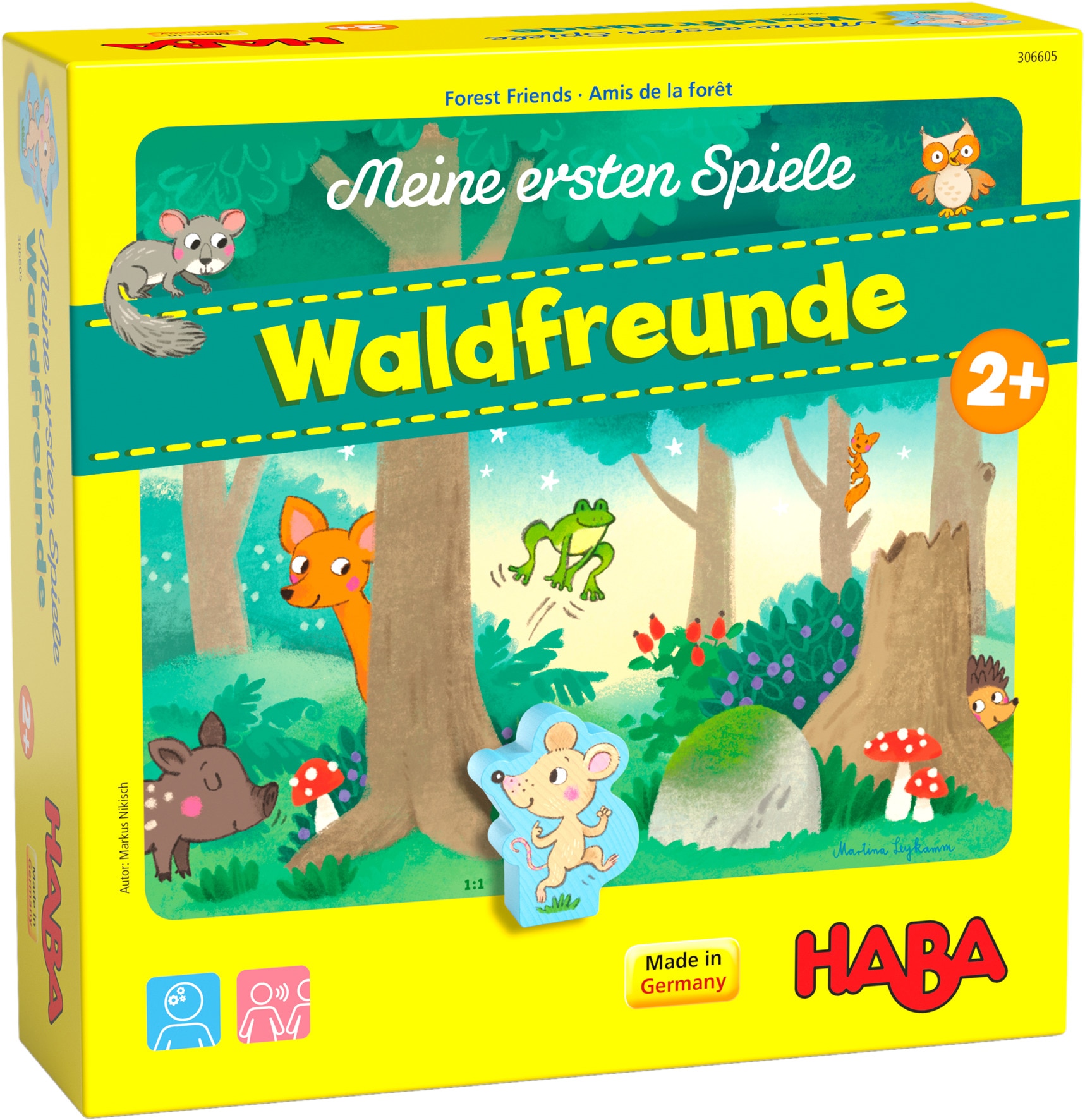 Spielesammlung »Meine ersten Spiele, Waldfreunde«, Made in Germany