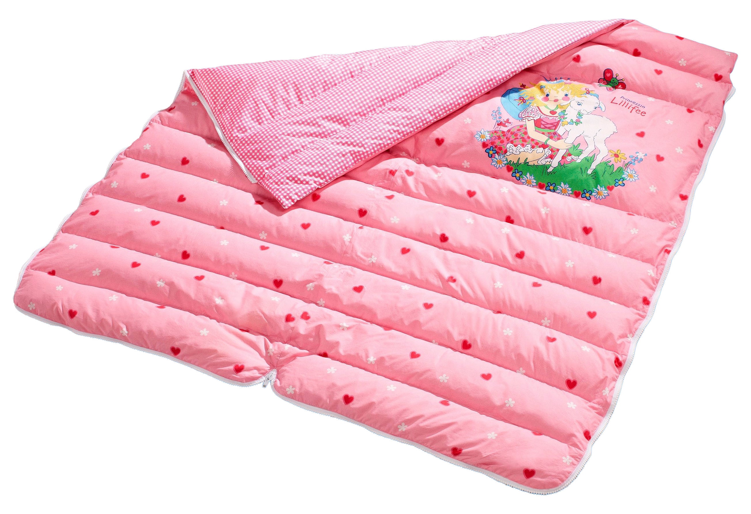 Otto Keller Daunenschlafsack & Daunenbettdecke »Prinzessin Lillifee« Otto Keller (2 in 1)