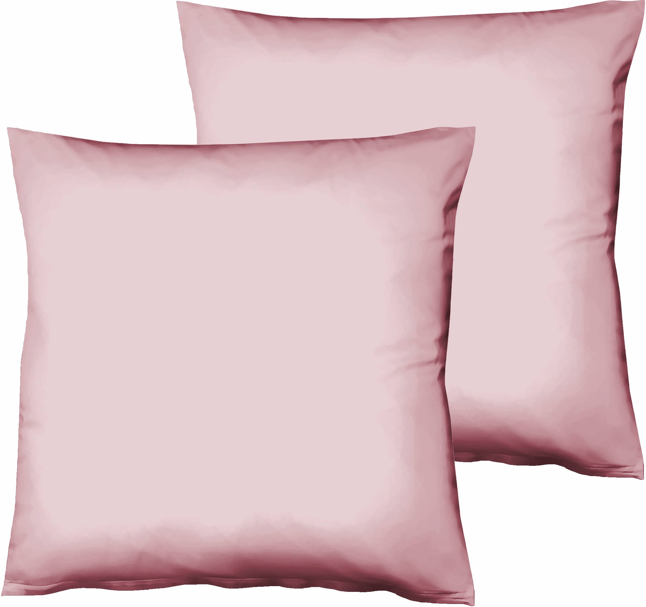 fleuresse Kissenbezüge »Colours« edler, bügelfreier Interlock-Jersey aus 100% Baumwolle