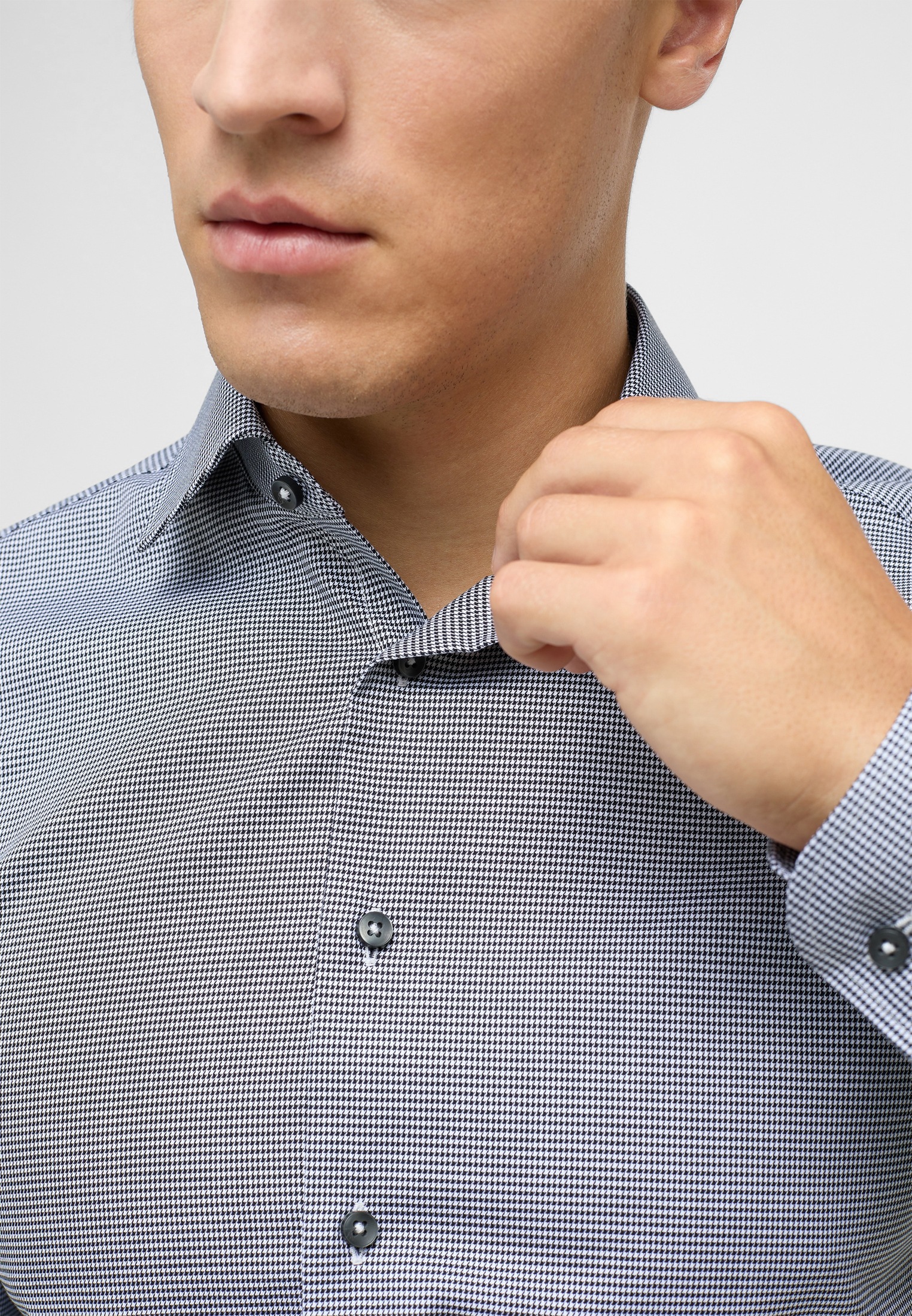 Eterna Langarmhemd »SLIM FIT« NON IRON (bügelfrei)