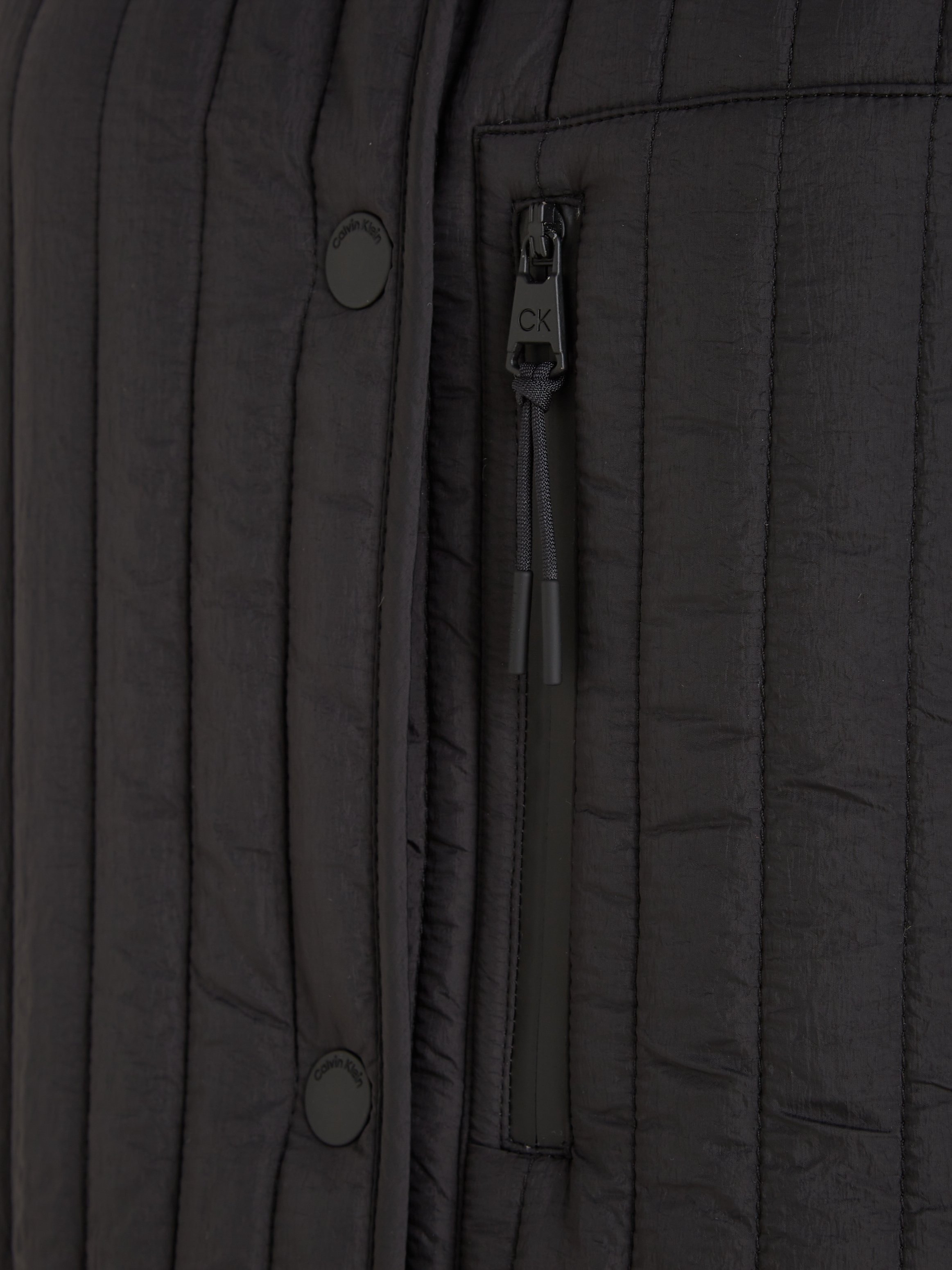 Calvin Klein Steppweste »LW VERTICAL QUILTED LONG VEST«