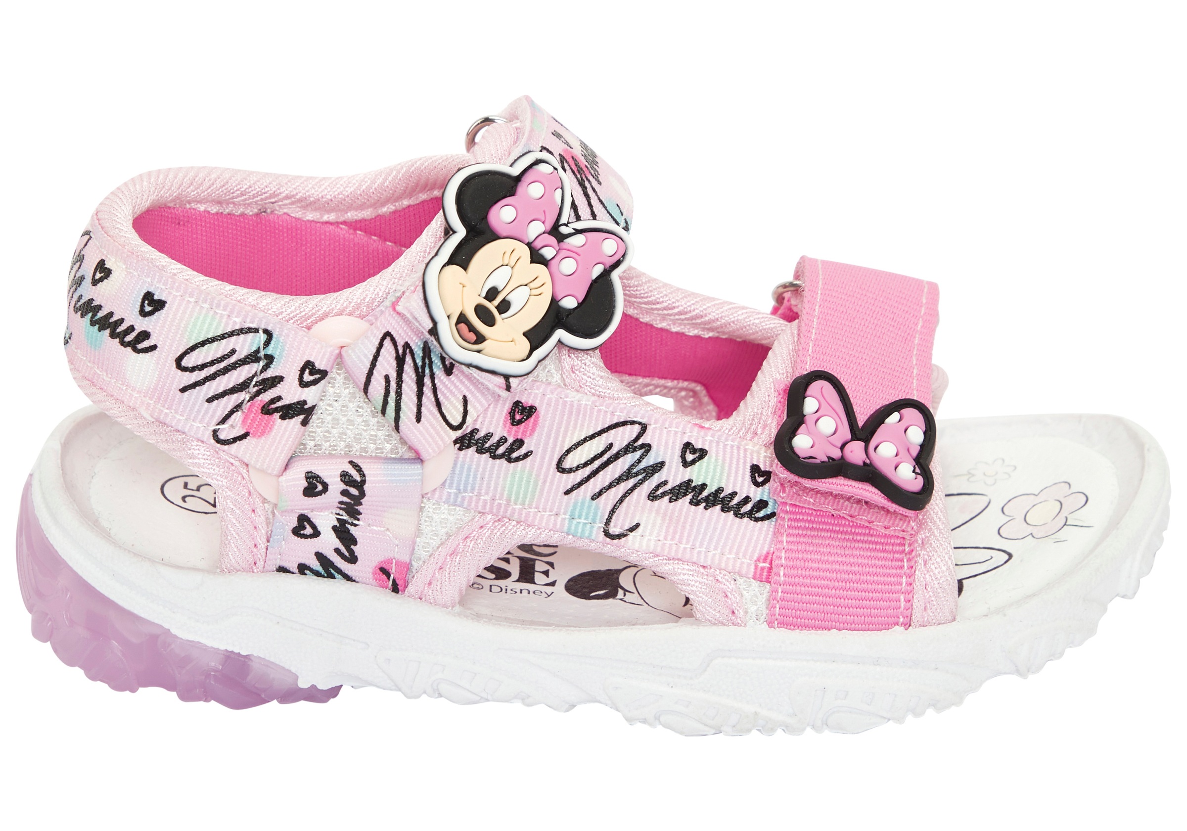 Disney Sandale »MINNIE«  mit cooler Blinkfunktion