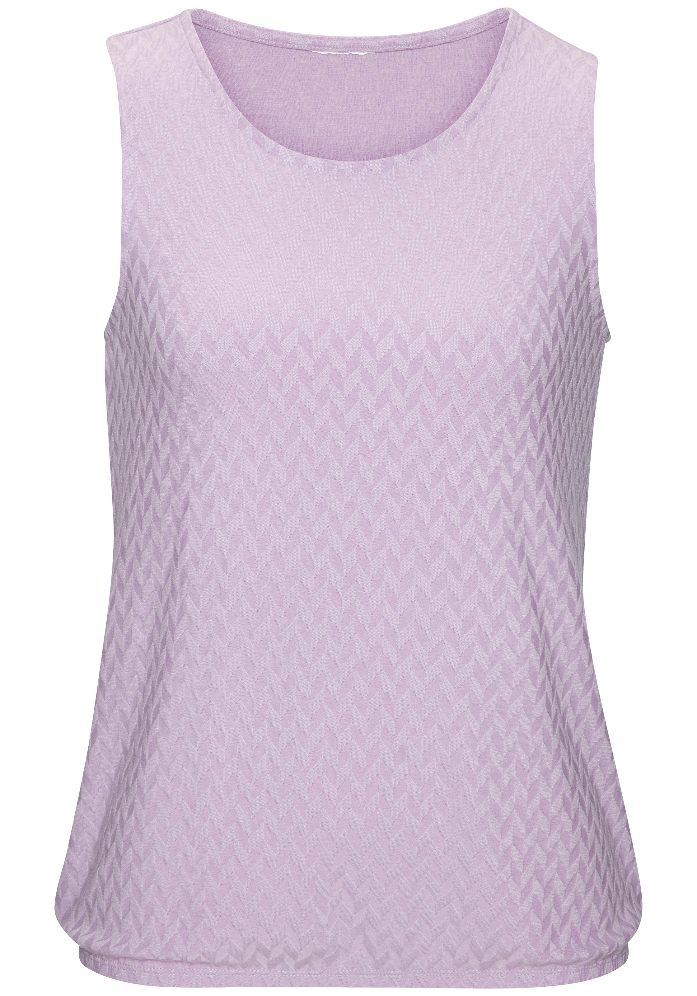 Vivance Shirttop »mit modischem Jacquard-Muster«, (Packung), aus hochwertiger Qualität mit Viskose