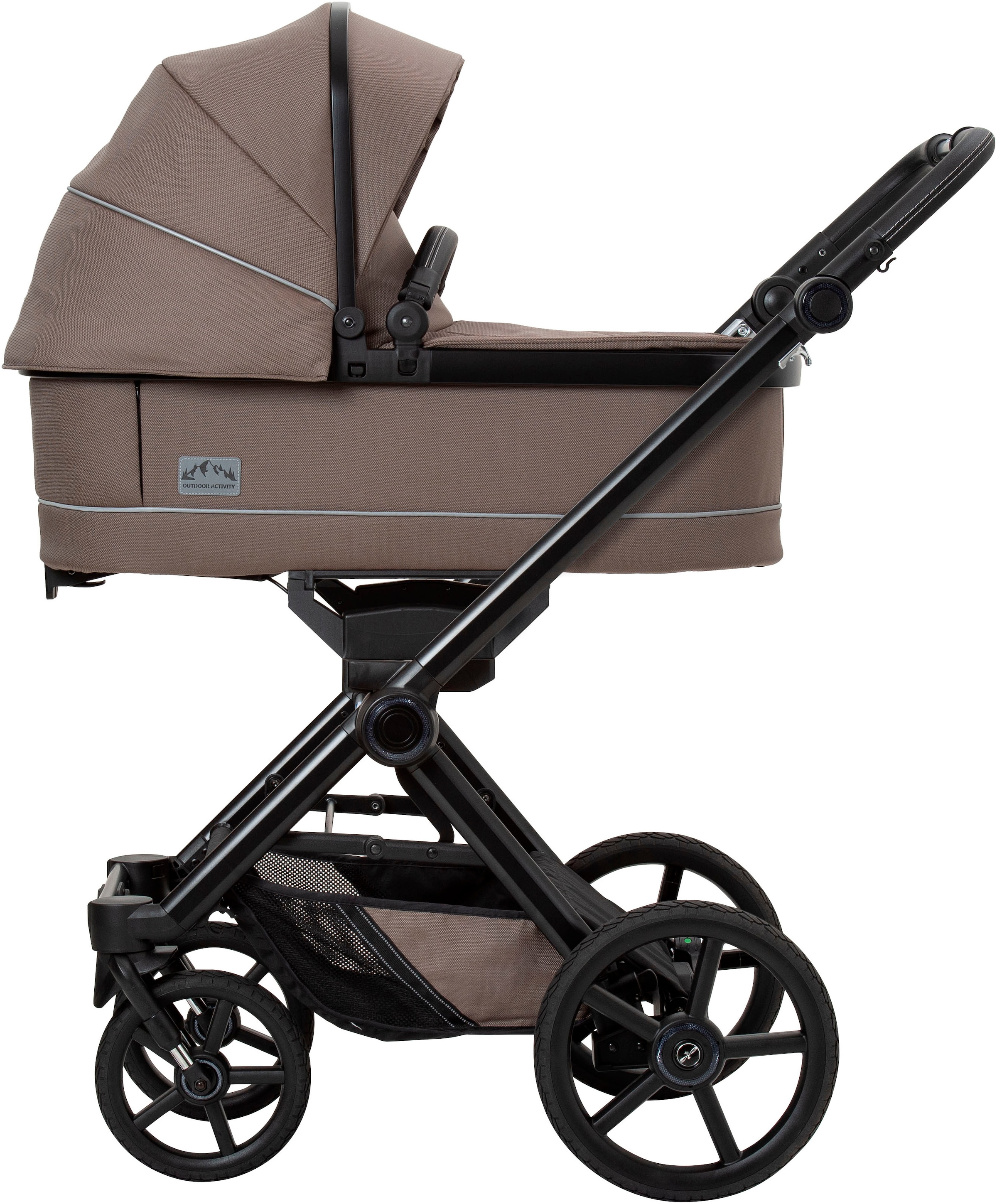 Hartan Kombi-Kinderwagen »Ivy GTR Outdoor Handbremse«, 22 kg, Made in Germany