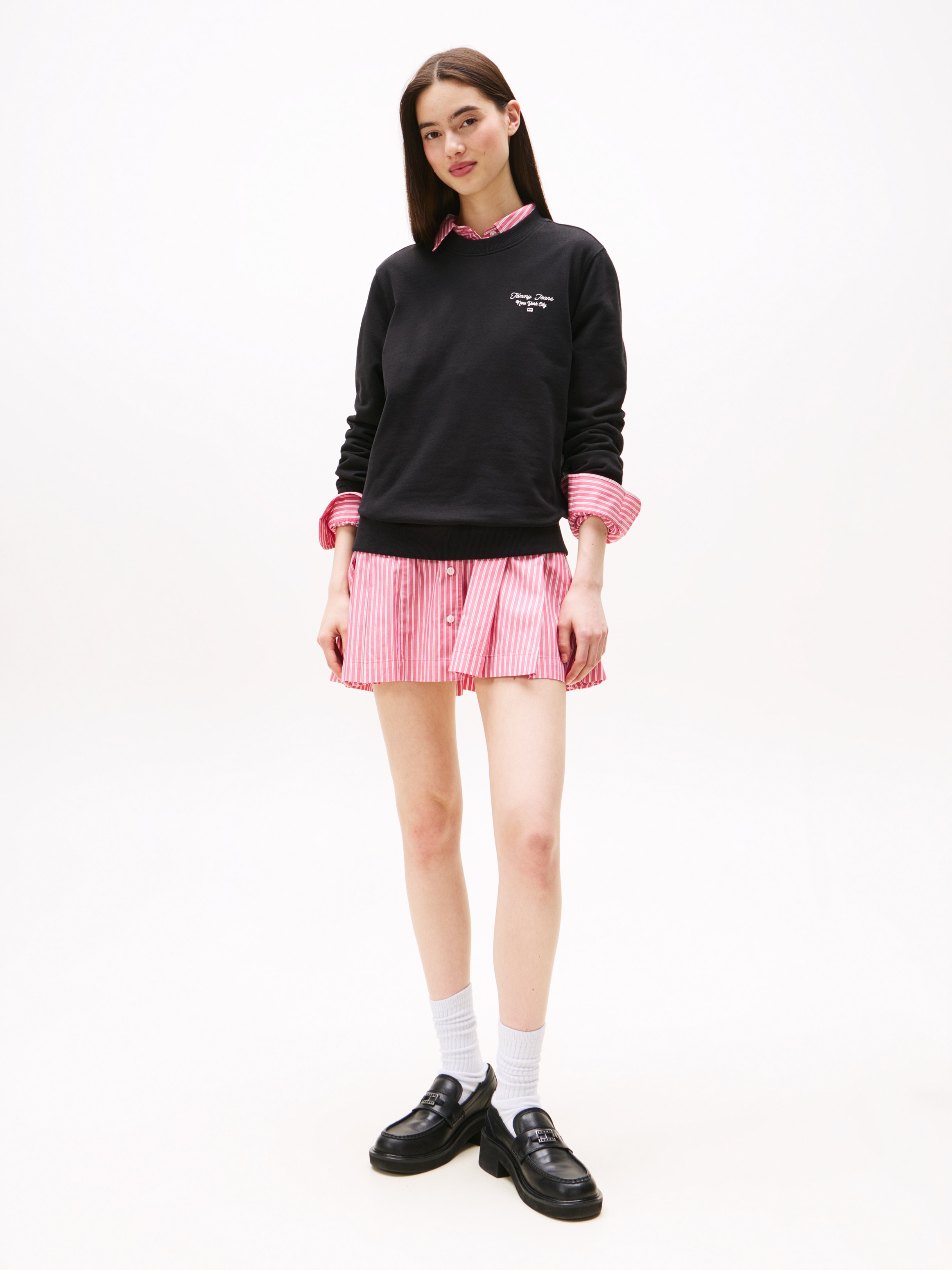 Tommy Jeans Sweatshirt »TJW REG ESS LOGO 1 CREW EXT«
