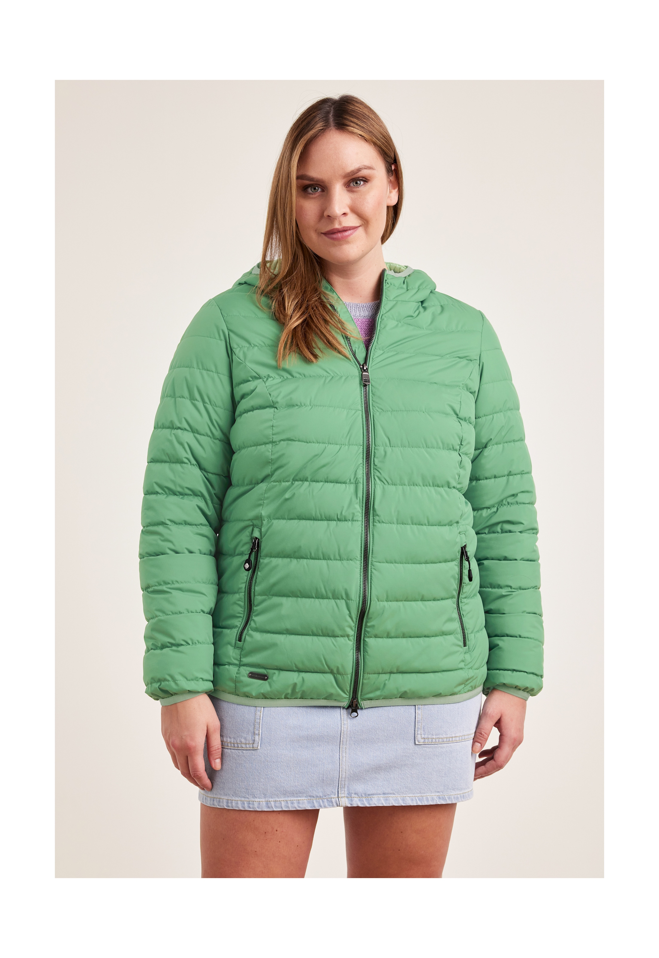 STOY Steppjacke »STS 3 WMN QLTD JCKT«, atmungsaktive, wasserabweisende Damen Steppjacke in großen Größen