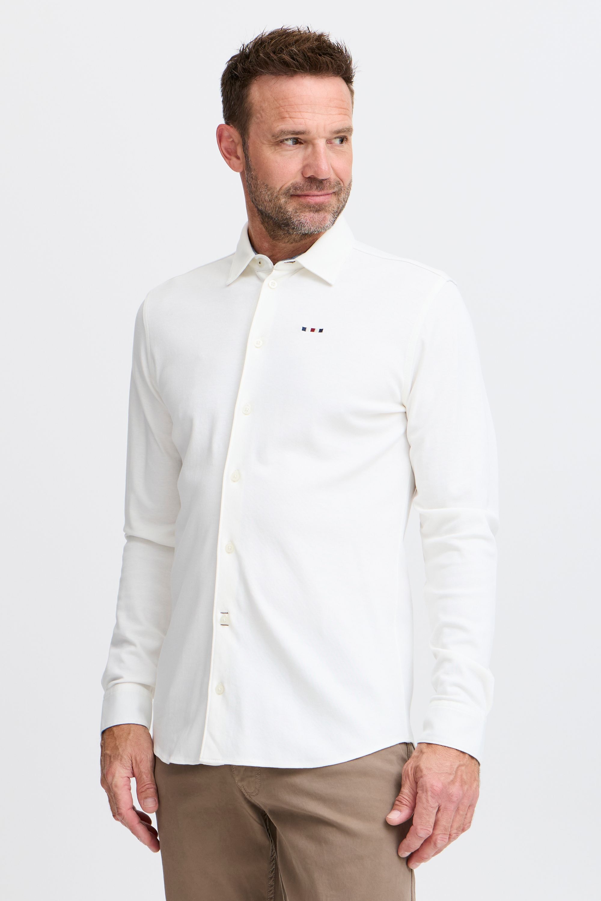 FQ1924 Langarmhemd »Langarmhemd FQSTEVEN knitted LS shirt«