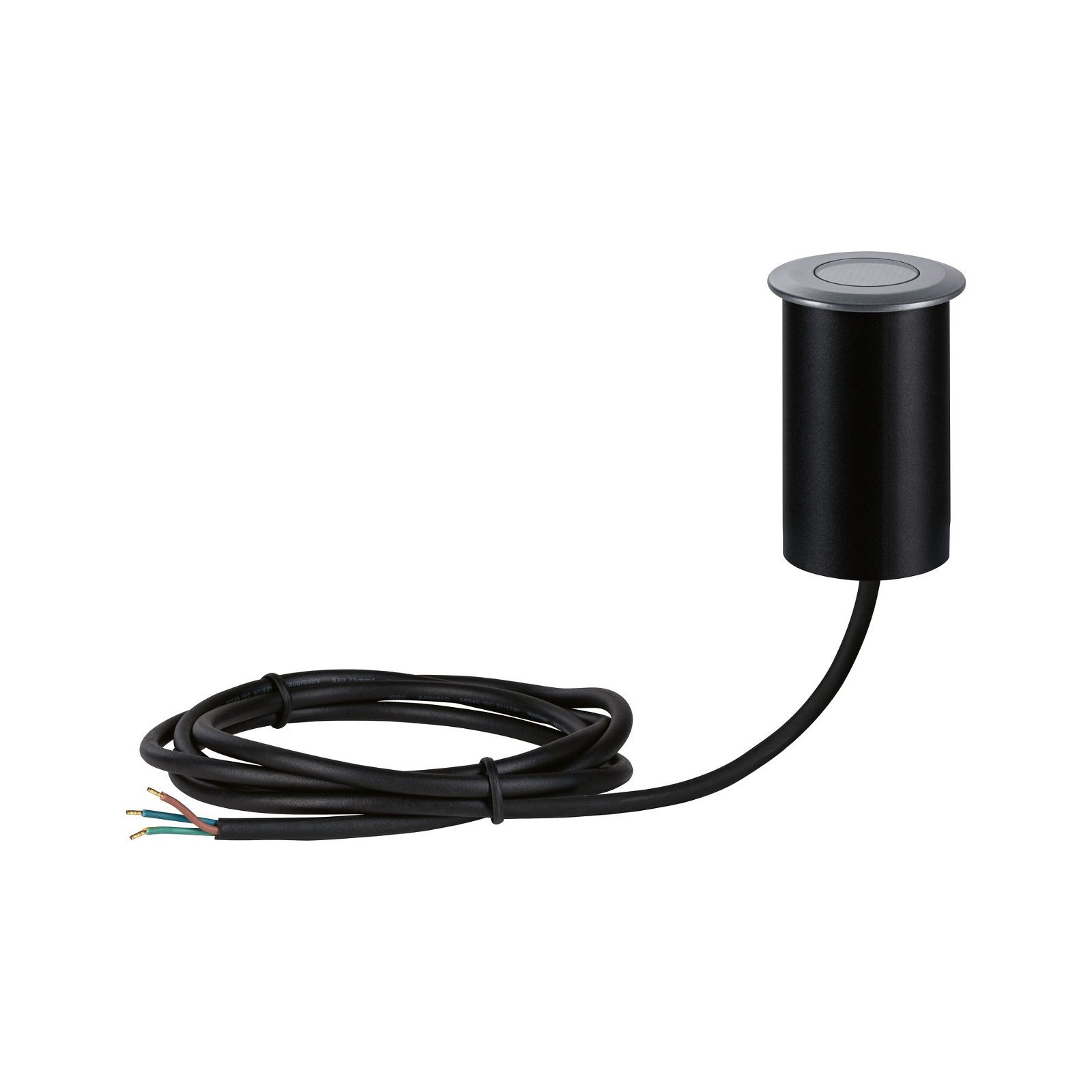 Paulmann LED Einbauleuchte »Floor IP67 82mm 3000K 11W 680lm 230V Grau Aluminium«, 1 flammig, Bodeneinbauleuchte