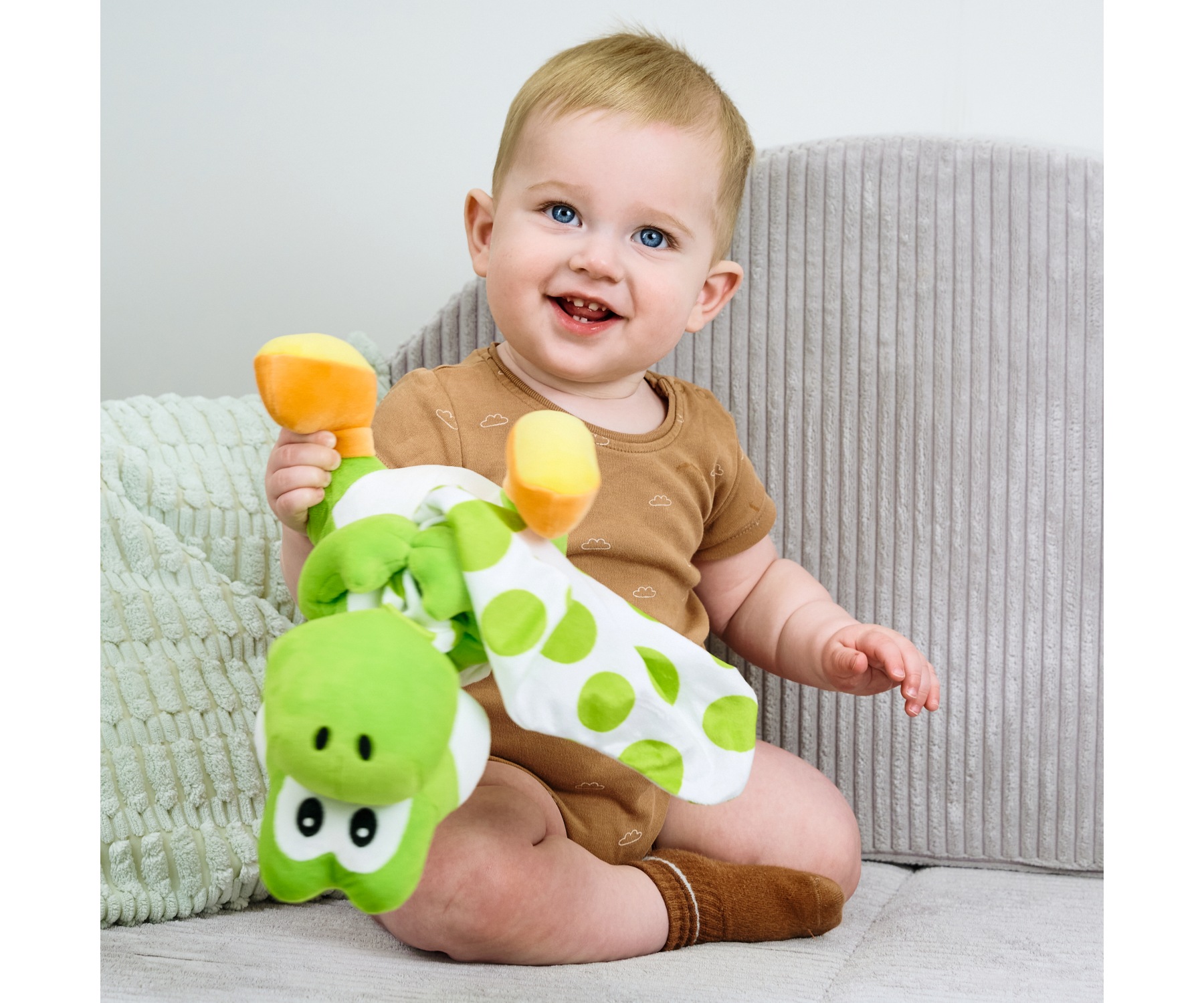 SIMBA Plüschfigur »My Mario - Yoshi with Blanket, 23 cm«