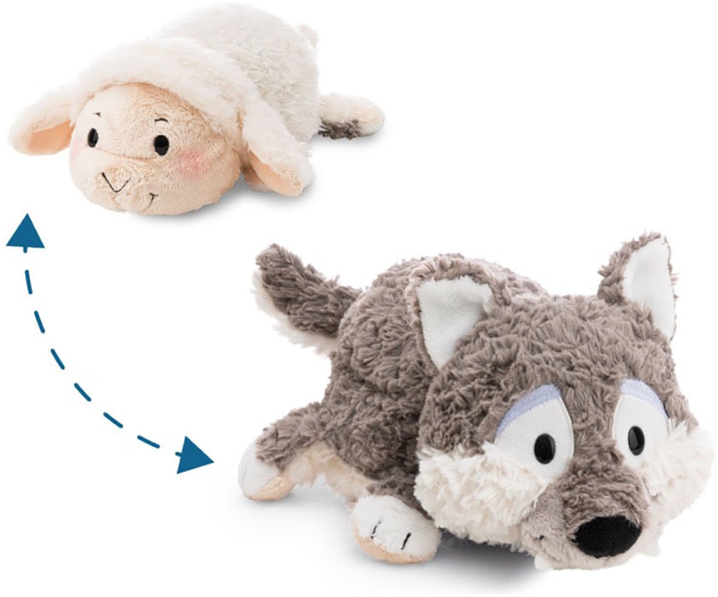 Nici Kuscheltier »Twistimals, Schaf & Wolf, 25 cm« mit Wendefunktion 2in1