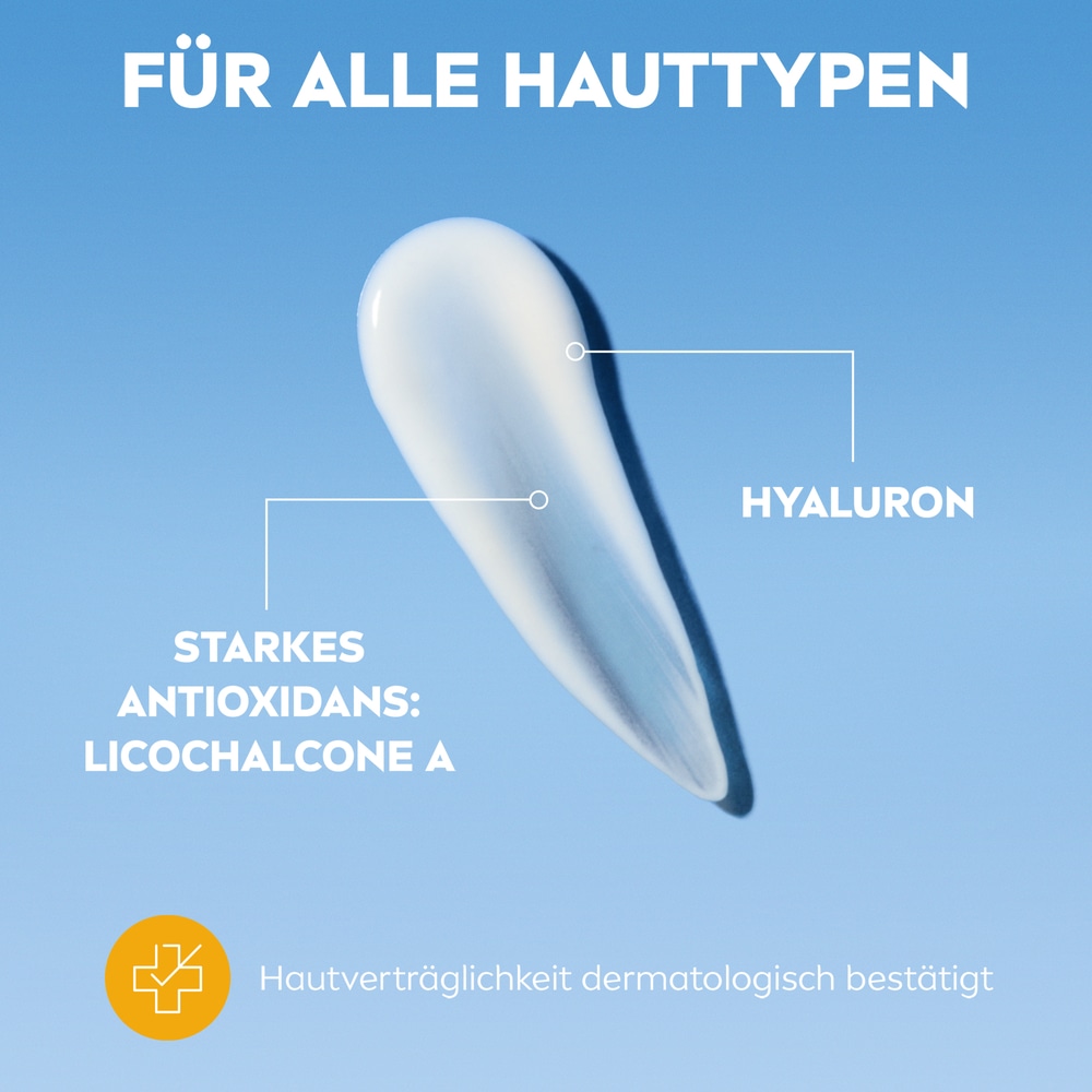Nivea Sun Sonnenschutzpflege »NIVEA SUN UV Gesicht 2in1 Primer Serum LSF 50+«