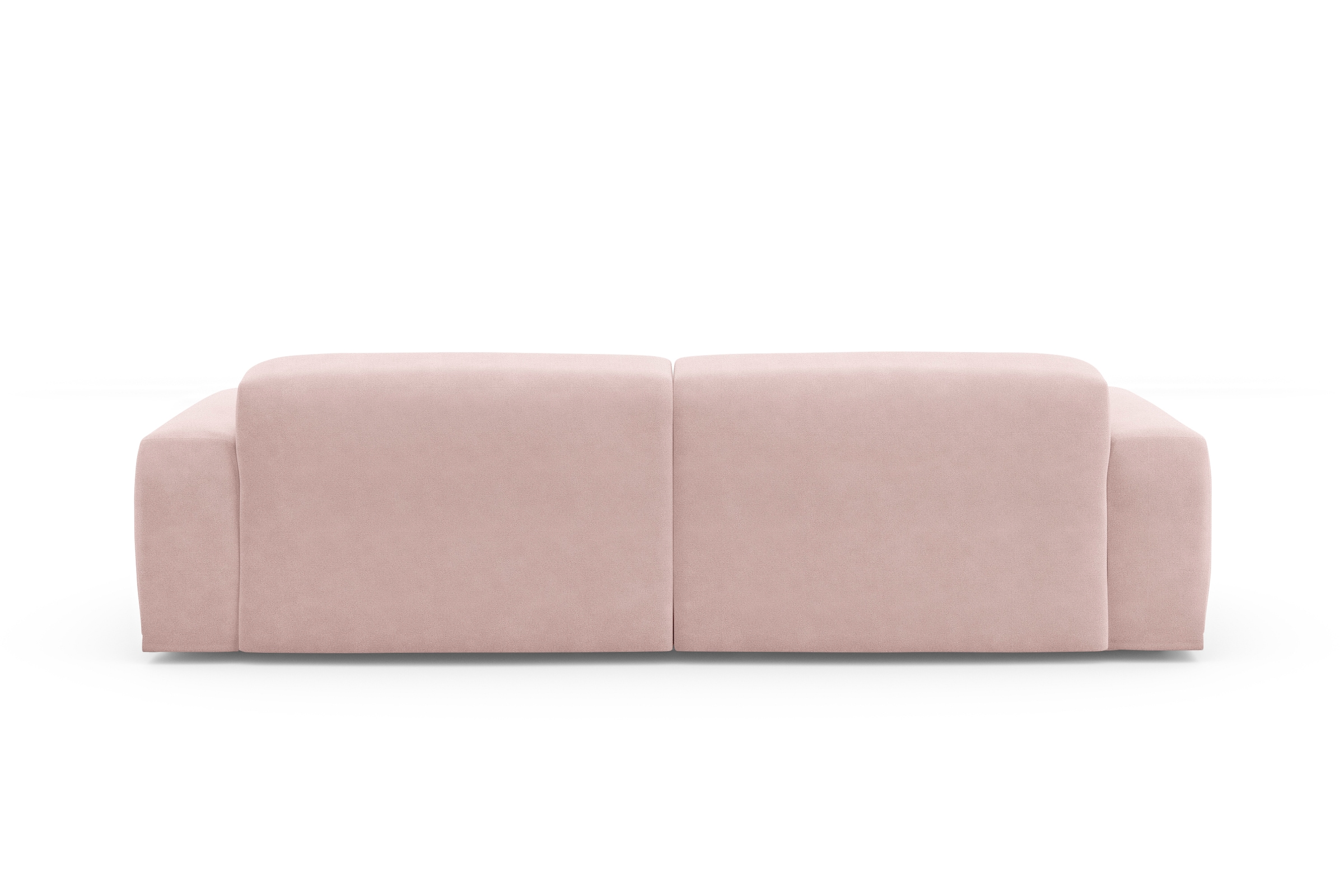 TRENDMANUFAKTUR Ecksofa »Braga, mit hochwertigem Kaltschaum, L-Form, in Cord erhältlich«, (2 St.), modernes Sofa, Couch mit hohem Sitzkomfort, 255/72/160 cm (B/H/T)