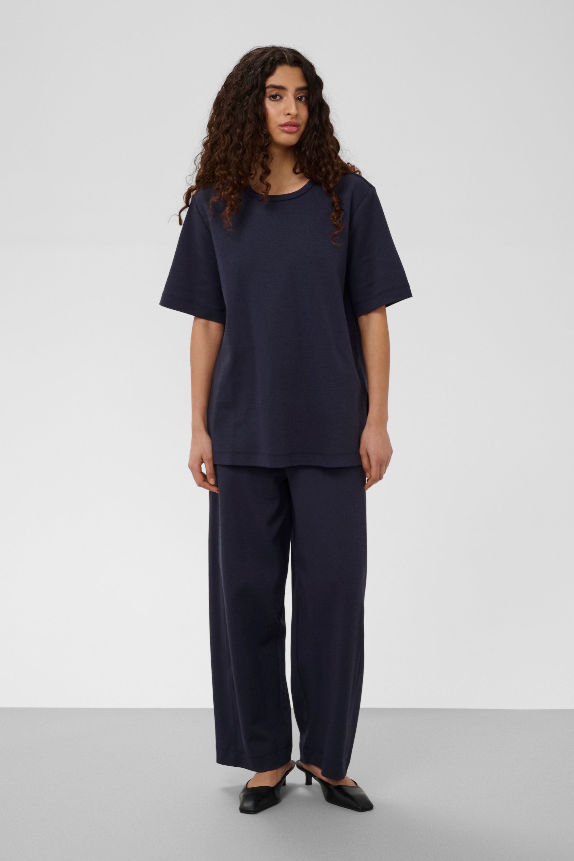 SOAKED IN LUXURY Stoffhose »Strickhose SLHevanne«