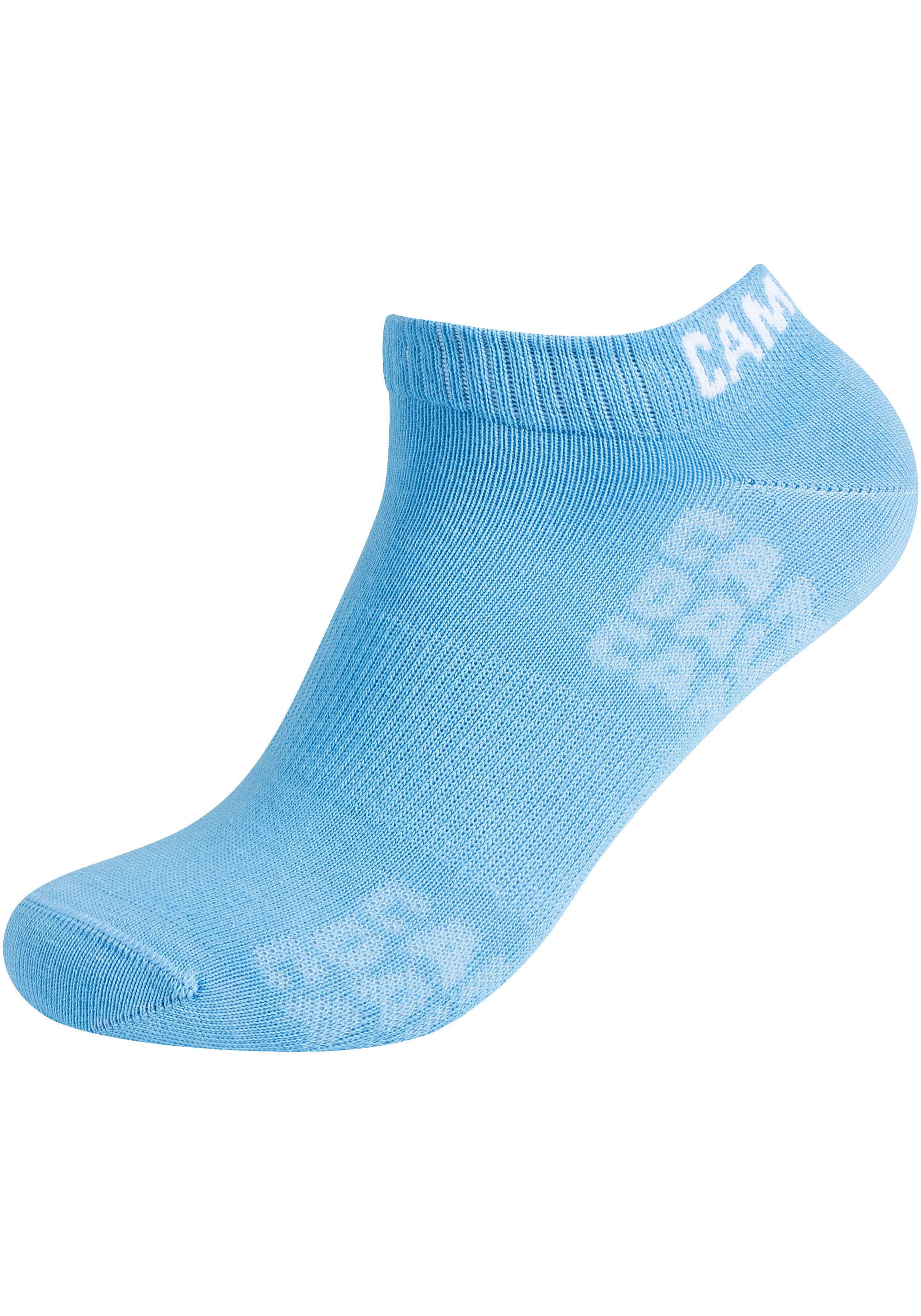 CAMP DAVID Kurzsocken »mesh ventilation«, (6er Pack), mit dezentem Markenlogo