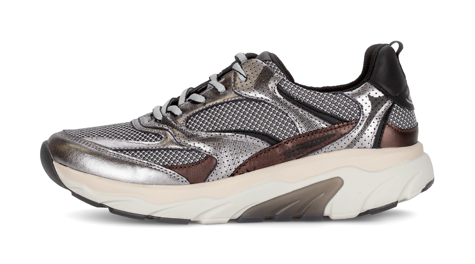 rollingsoft Keilsneaker  , Freizeitschuh, Halbschuh, Schnürschuh mit herausnehmbarem Fußbett