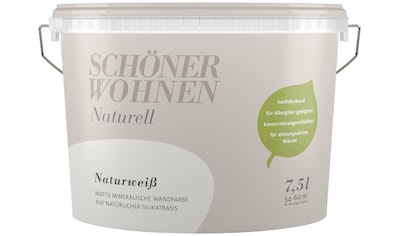 SCHÖNER WOHNEN-Kollektion Wand- und Deckenfarbe »Naturell Naturweiß«, 7,5 l kaufen