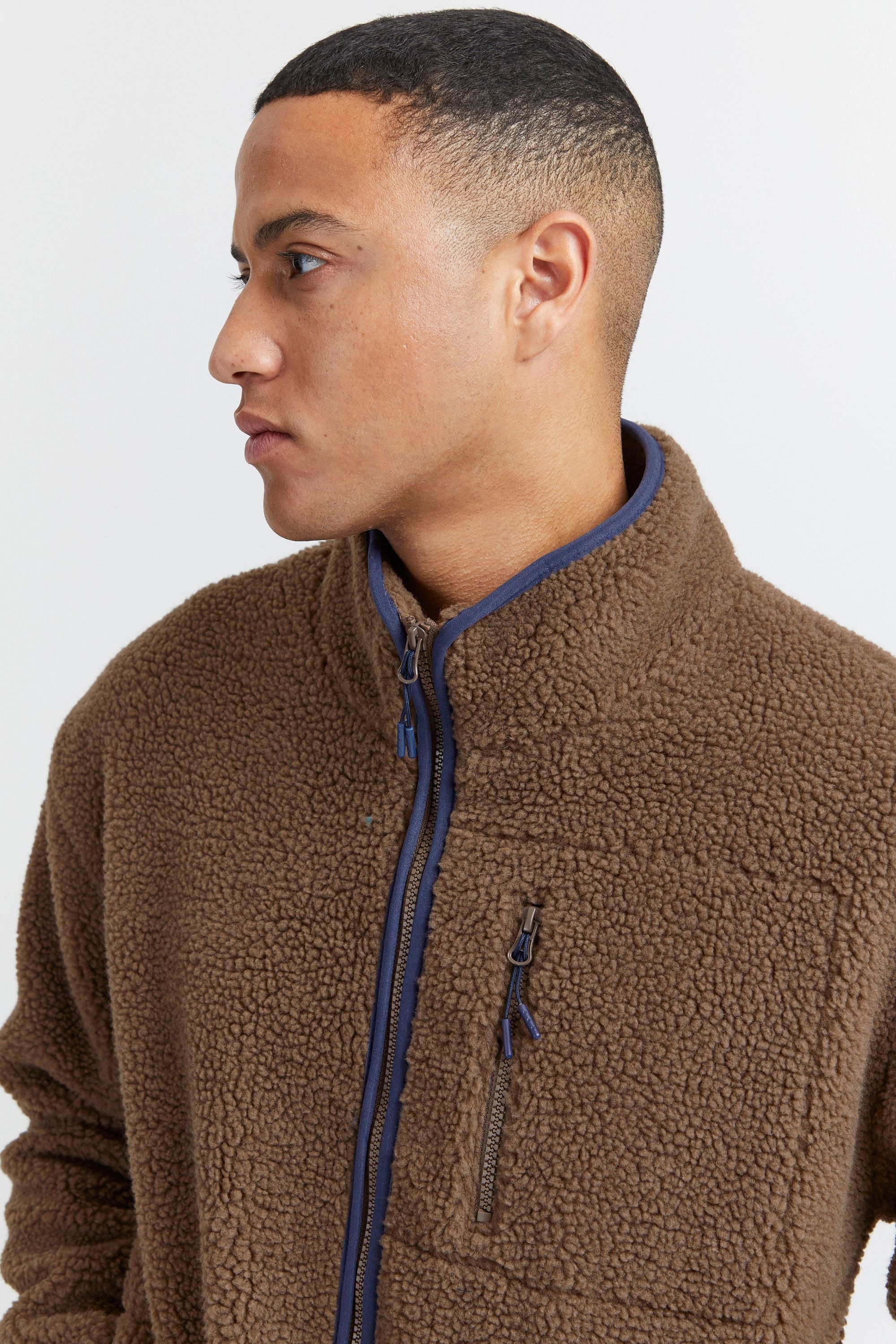 Blend Fellimitatjacke »Fellimitatjacke BHSweatshirt«, ohne Kapuze