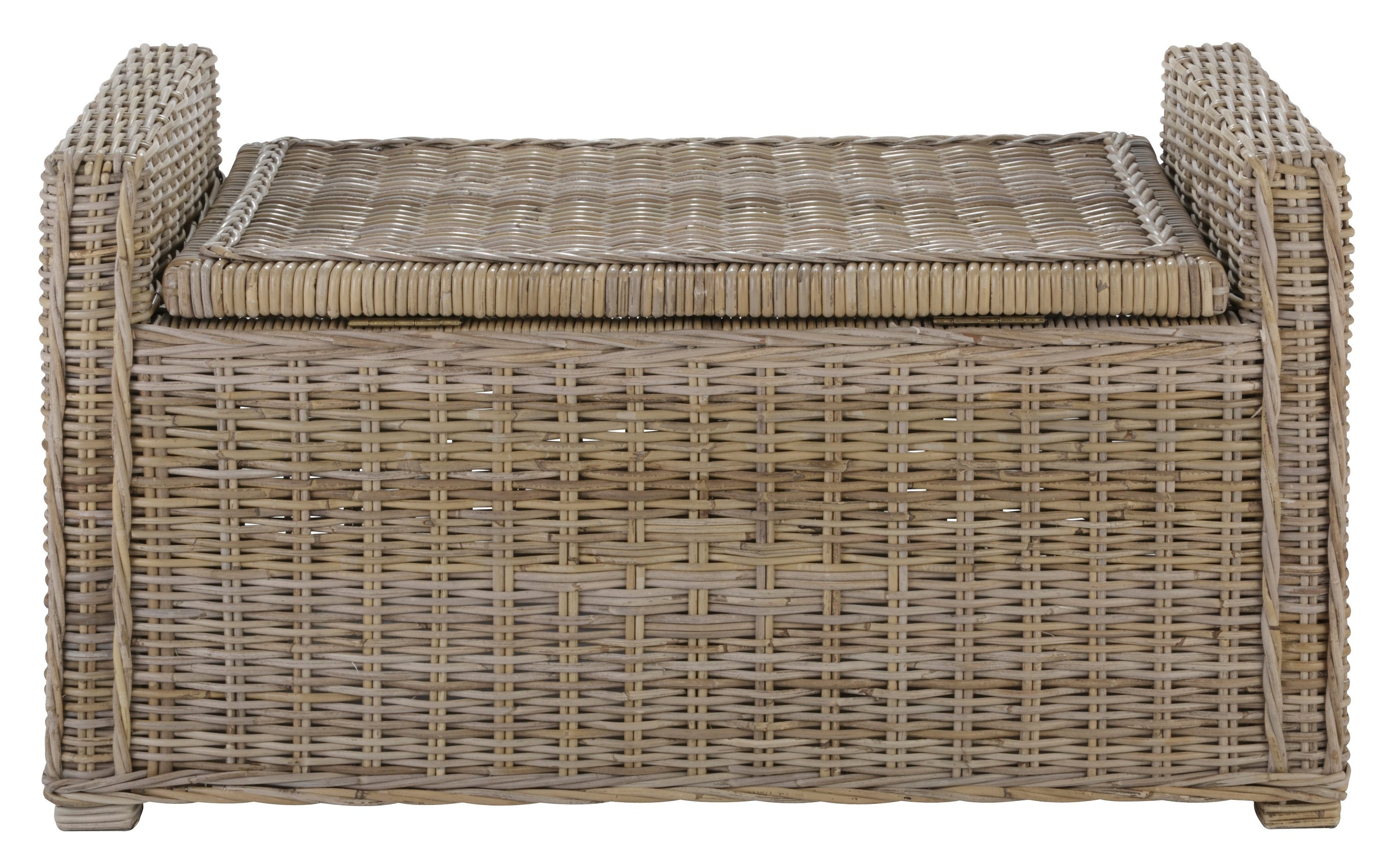 Home affaire Sitztruhe »Schönerempfang, TOPSELLER!« Rattan-Bank, OTTOs Choice,  Belastbar bis max. 80 Kg, mit Stauraum