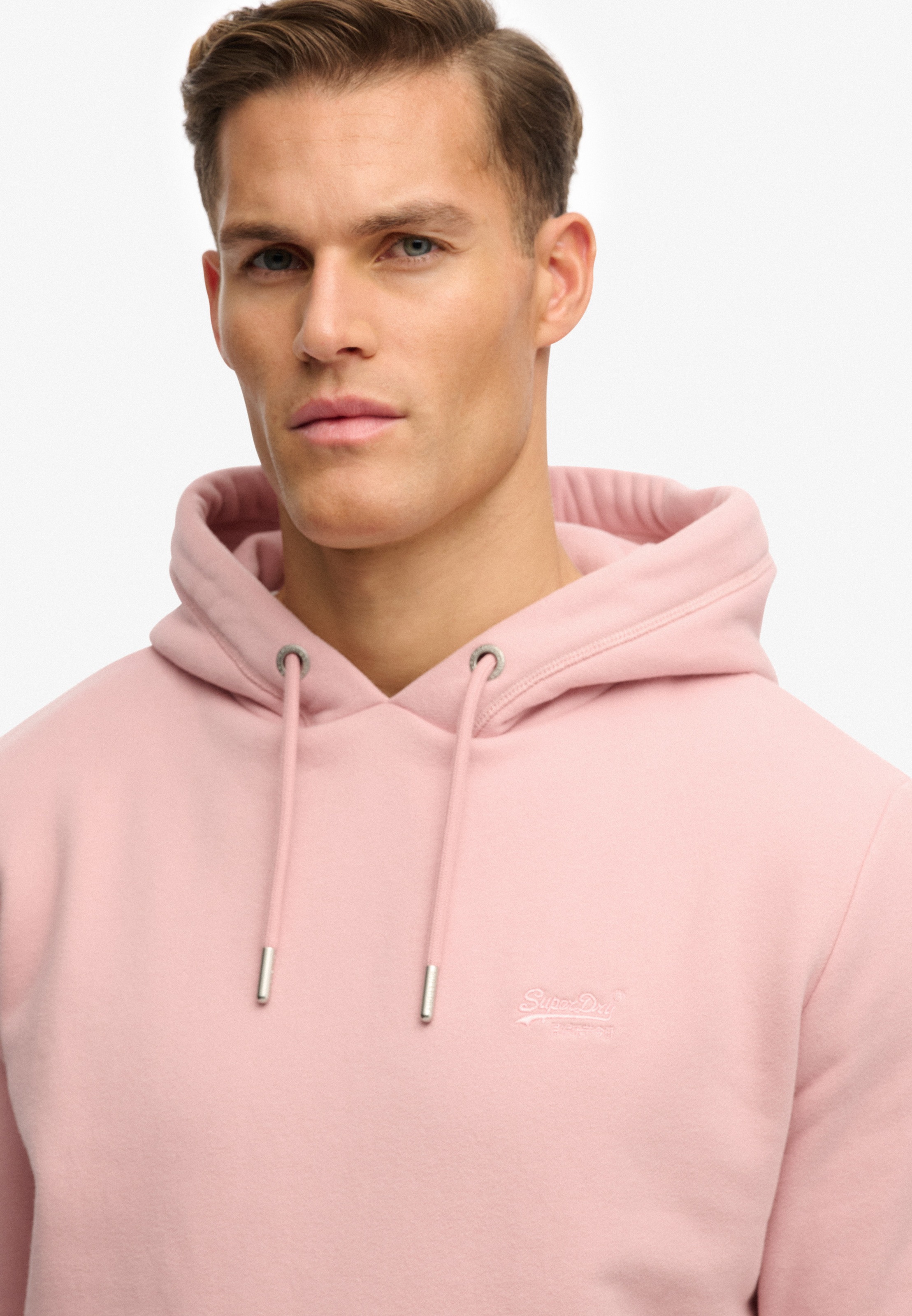 Superdry Kapuzensweatshirt »Essential Logo Hoodie Hb«, Baumwollmischung, loose fit
