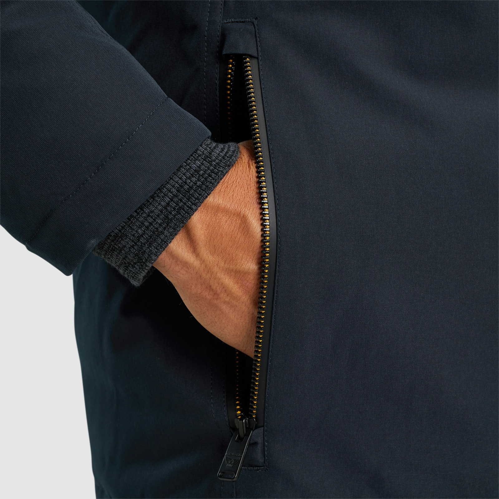 PME LEGEND Outdoorjacke »Semi long jacket STEARPACKER Ottoman«, mit Kapuze, mit Kapuze