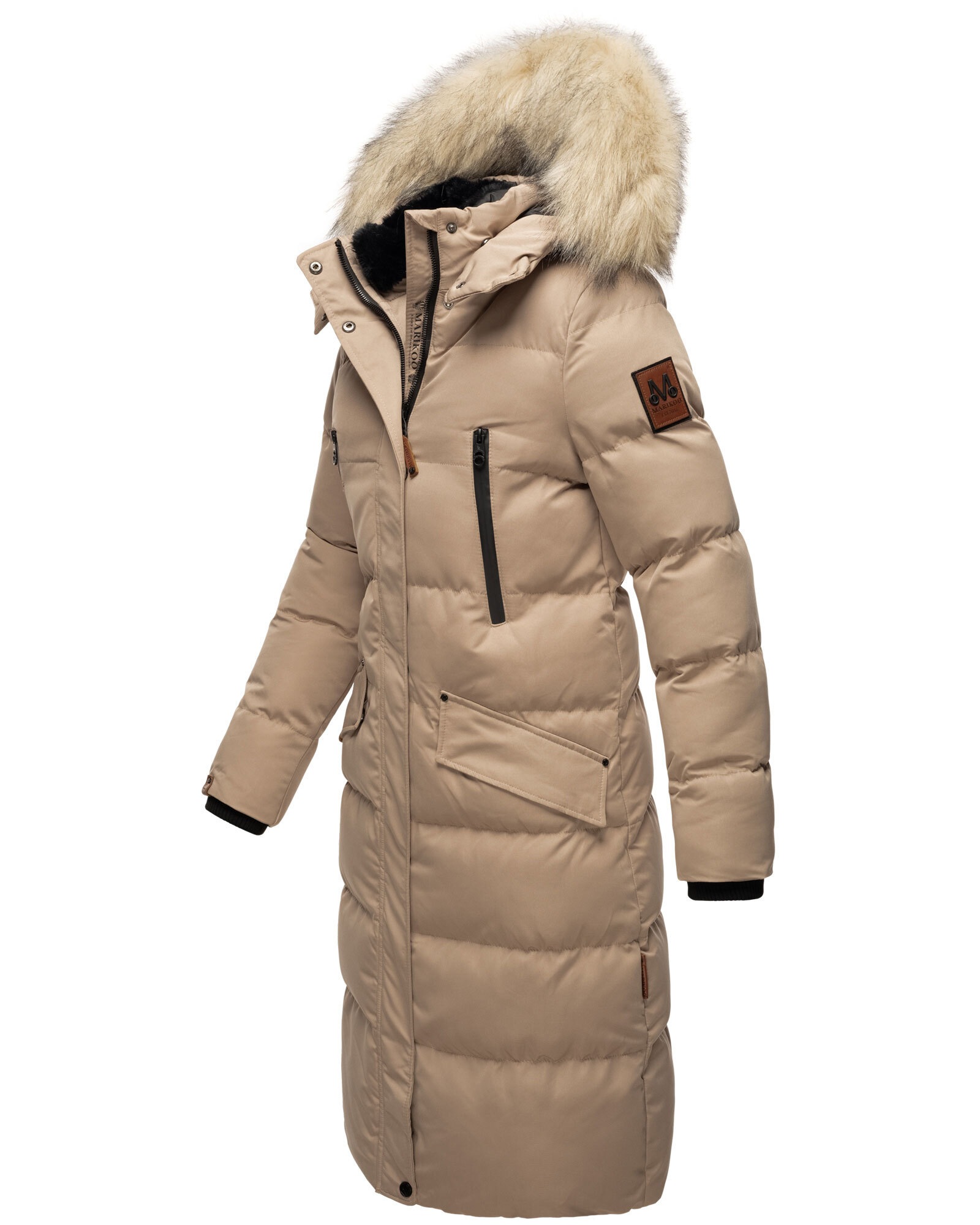 Marikoo Winterjacke »Marikoo Schneesternchen Damen Winter Steppjacke B890«