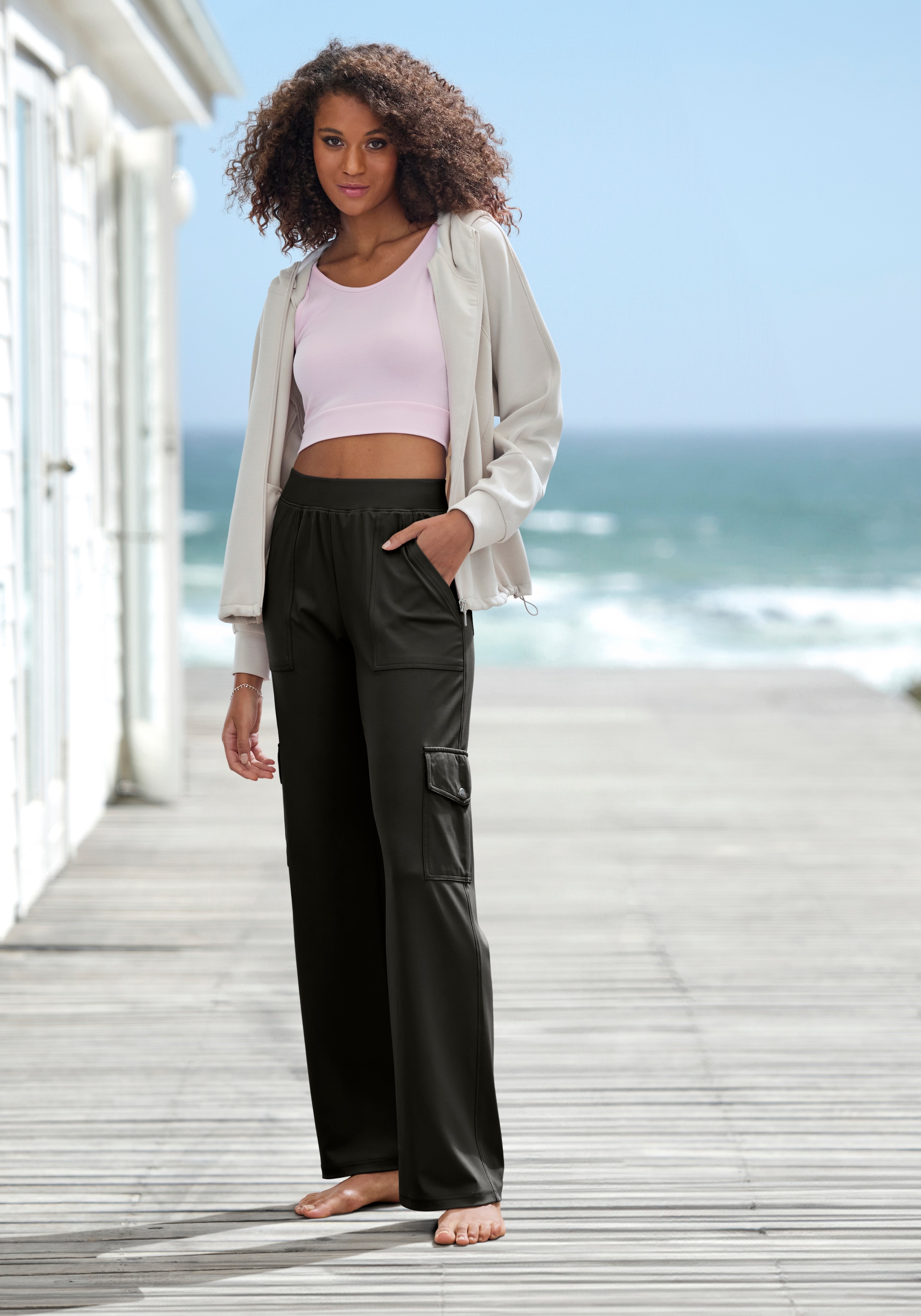 H.I.S Cargohose  mit 6 praktischen Taschen, Loungewear