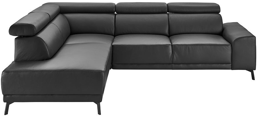 3C Candy Ecksofa »Greve modern und bequem, inkl. manueller Kopfteilverstellung, L-Form«, wahlweise mit motorischem Sitzvorzug