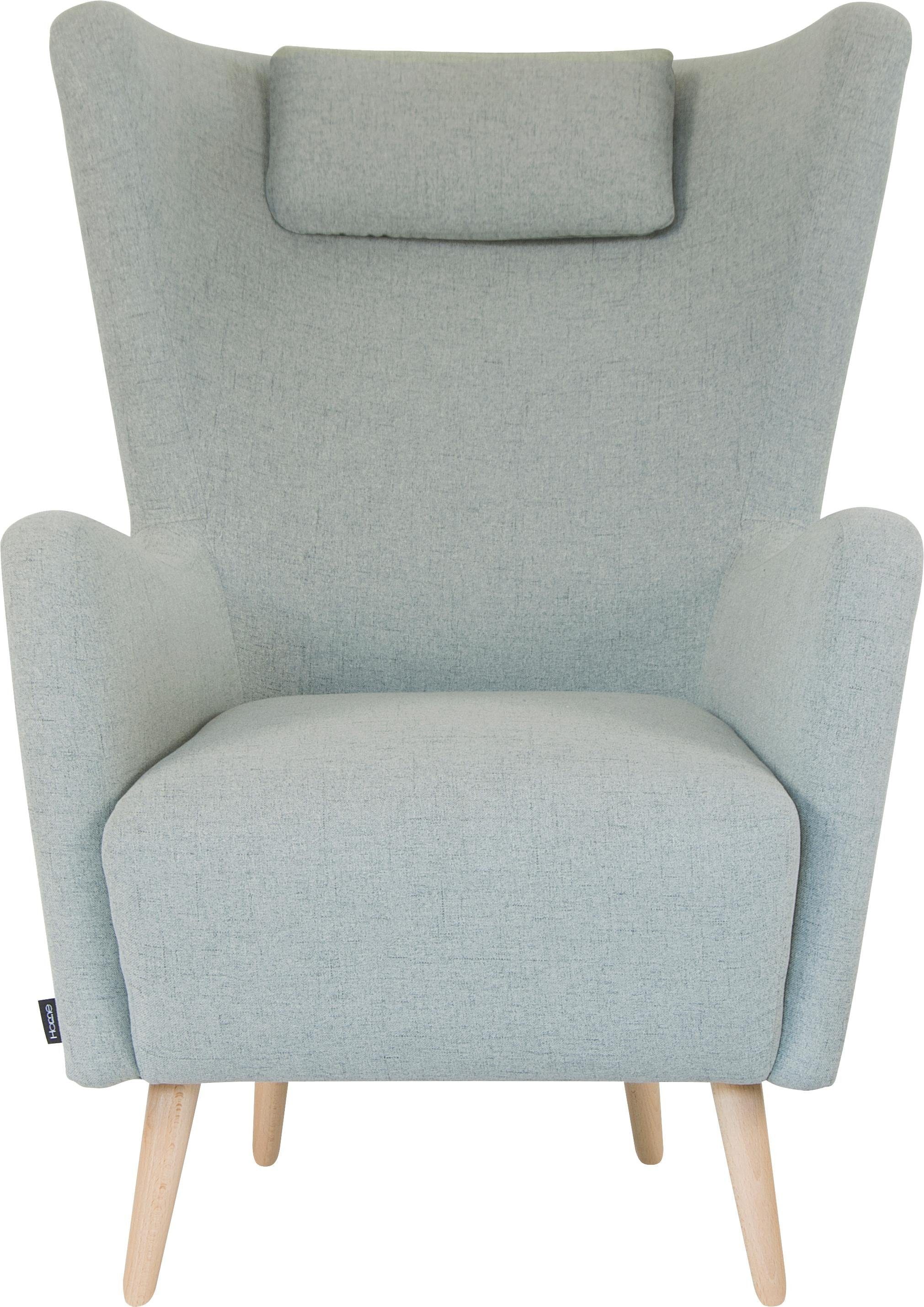 Home affaire Sessel »Telford auch in Fellimitat, Sessel B/T/H: 77/92/106 cm« wahlweise mit und ohne Hocker, in vielen Bezugsqualitäten, Ohrensessel