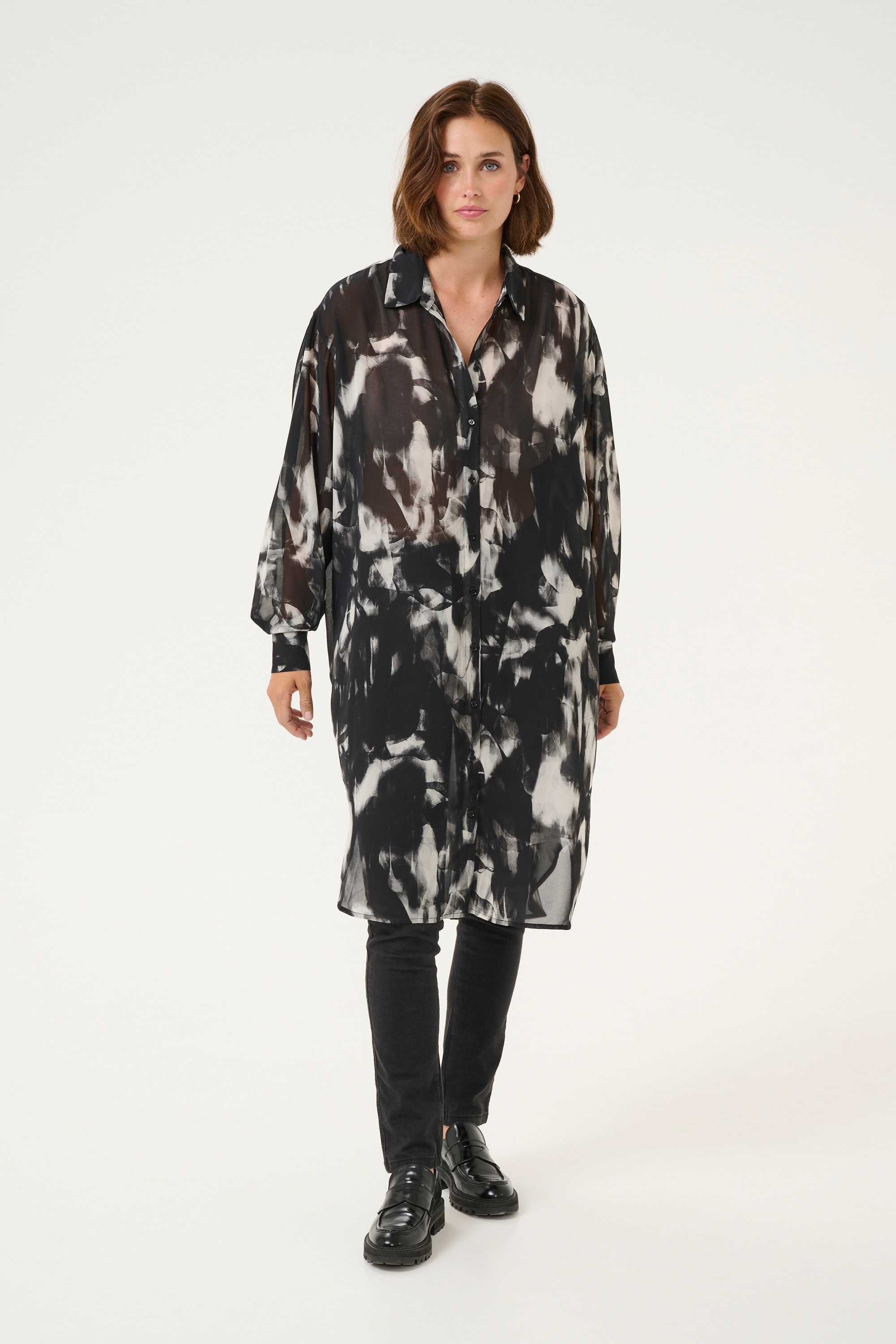 KAFFE Midikleid »Kleid KAaska«