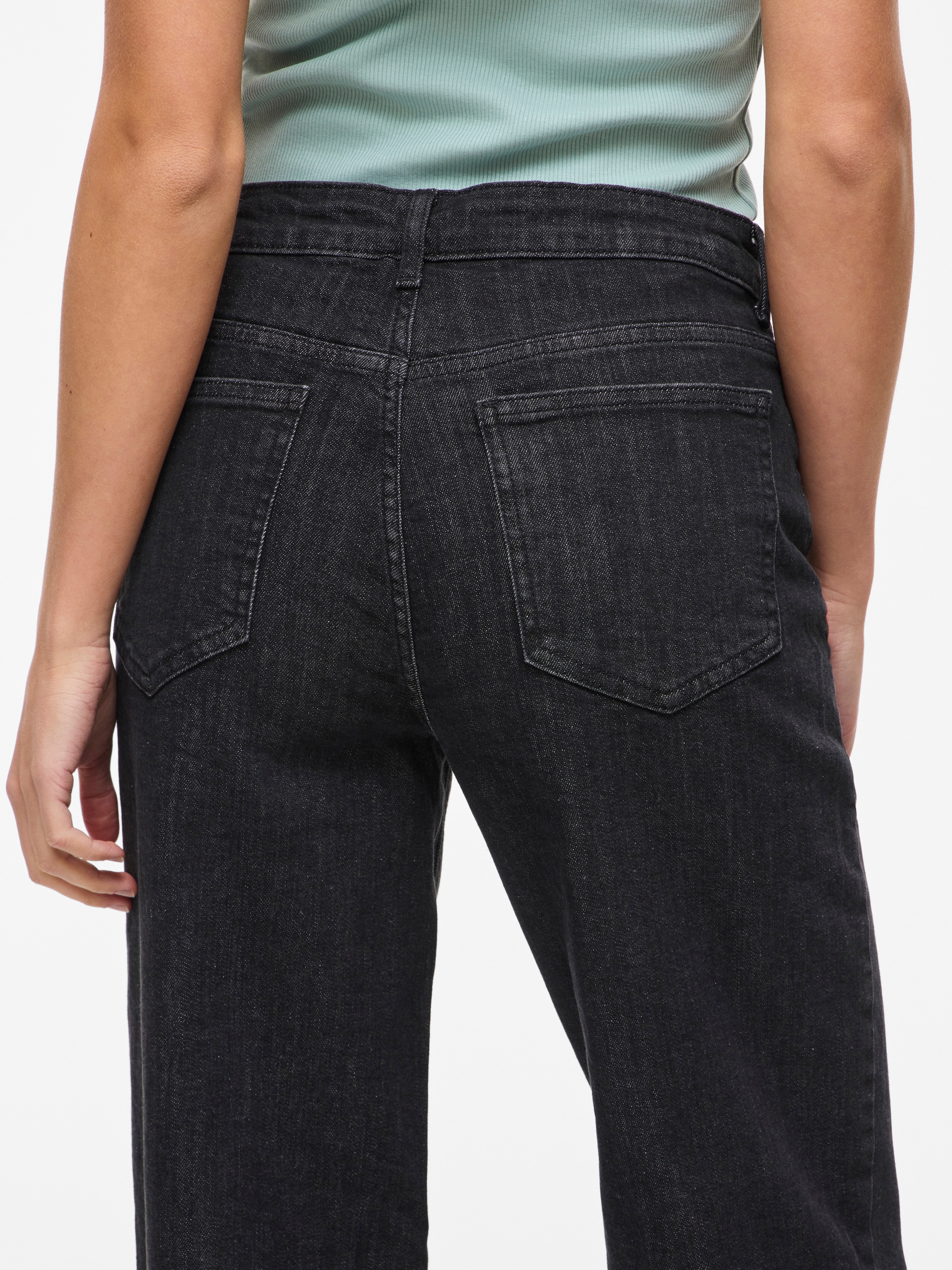 Vila Straight-Jeans »VILISA RW STRAIGHT JEANS ROS - NOOS« Baumwollmischung, regular waist, straight fit