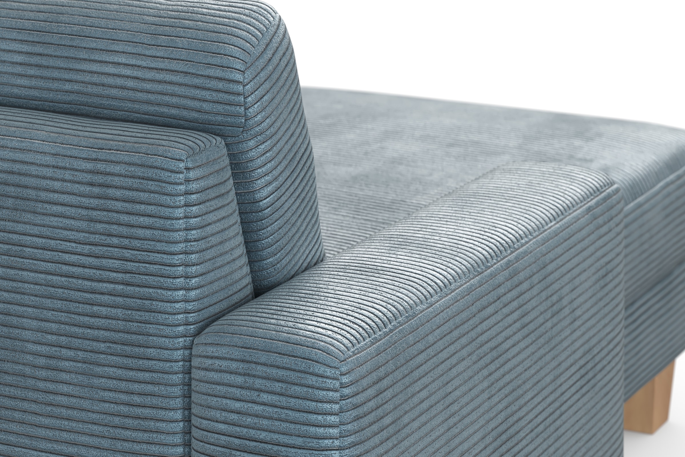 Home affaire Wohnlandschaft »Summer U-Form«, mit oder ohne Bettfunktion und Bettkasten, Cord-Bezug