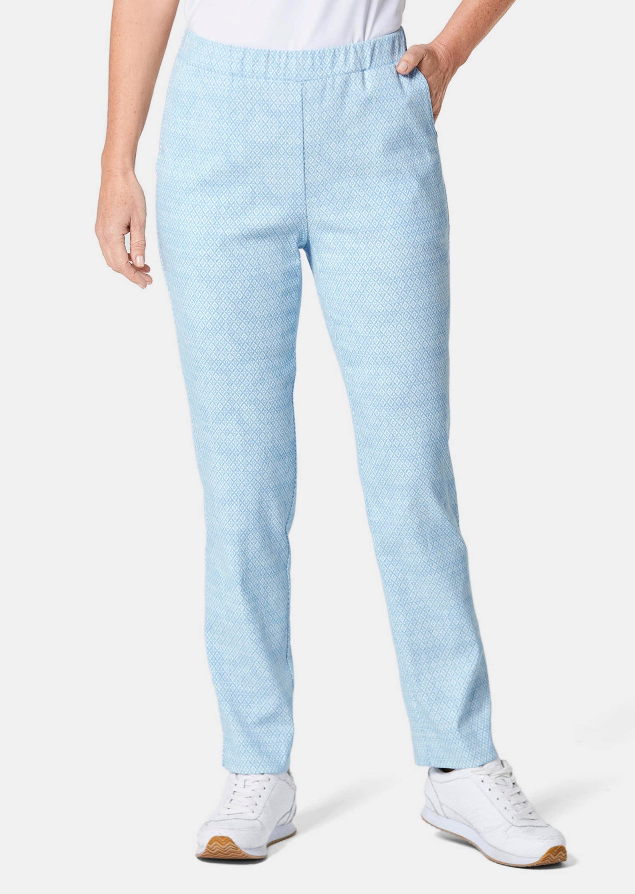 GOLDNER 2-in-1-Hose »Kurzgröße Druckhose Martha«