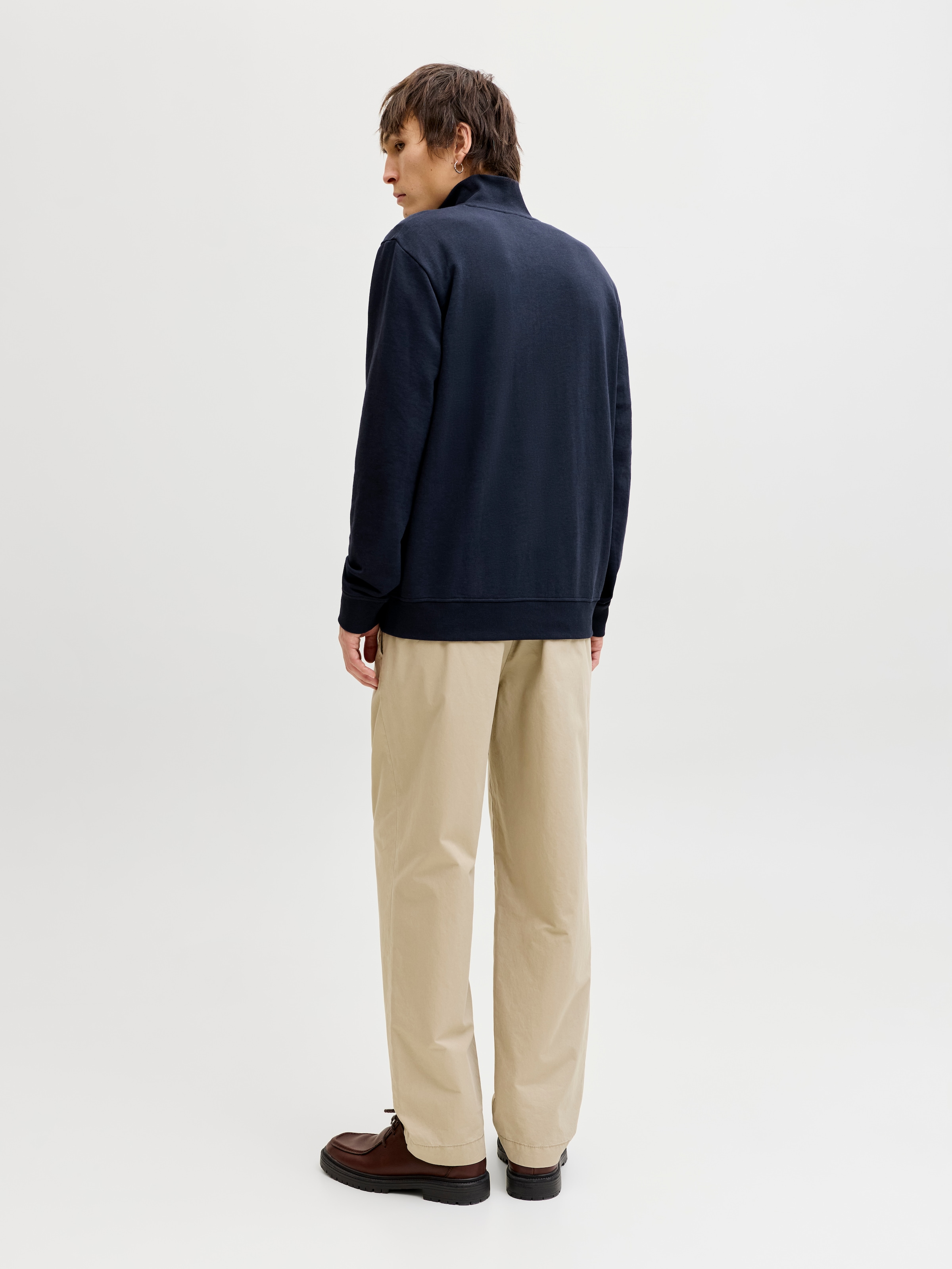 Jack & Jones Sweater »JJBRANDON SWEAT HALF ZIP«
