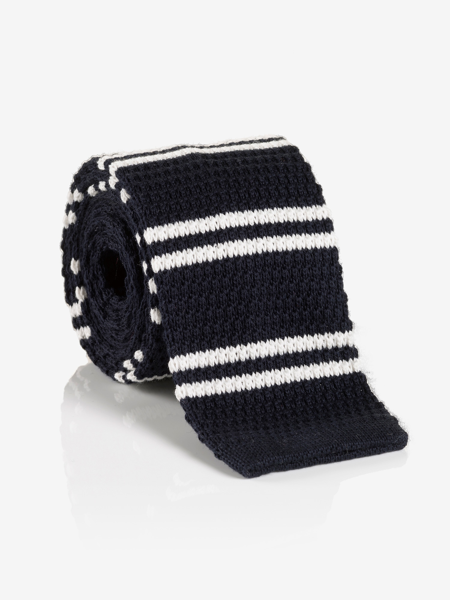 Cinque Herren Krawatte 1 Stk. tlg. mit zeitlosem Streifenmuster in blau